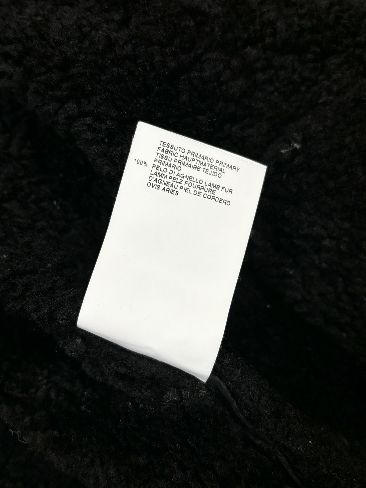 Dsquared2 AW2011 Asymmetrical Shearling Biker Jacket