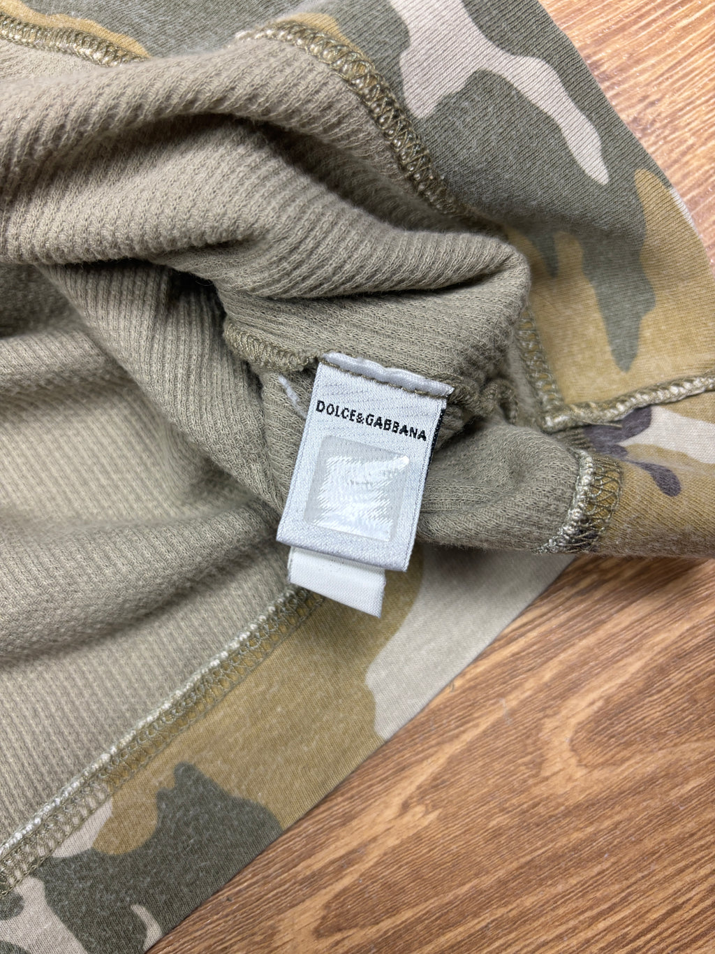 2000s Dolce & Gabbana Military Sleeveless Top