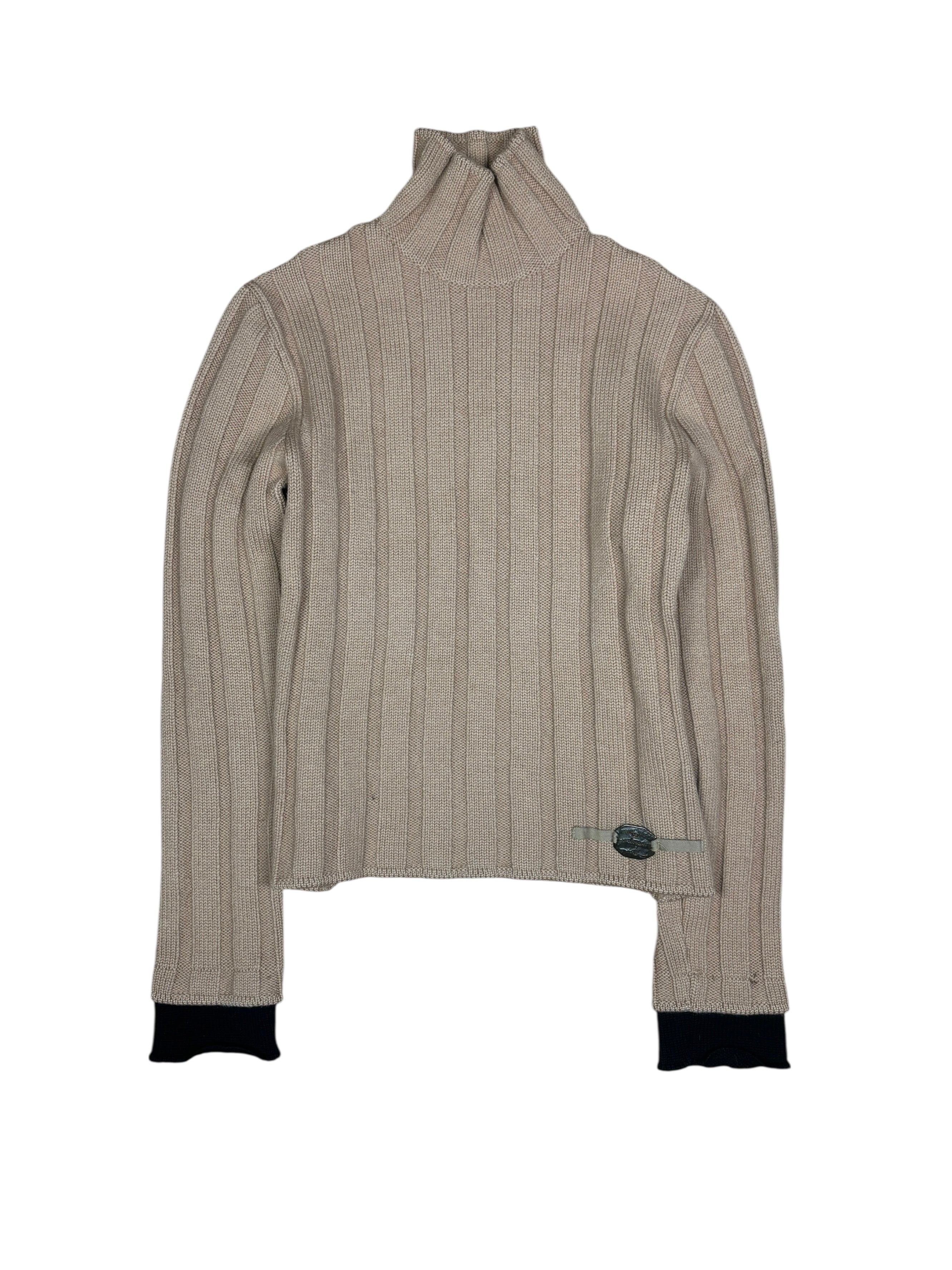AW2001 Roberto Cavalli Woolen Turtleneck Knit