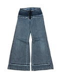 2000s Marithé François Girbaud Panelled Wide Leg Denim