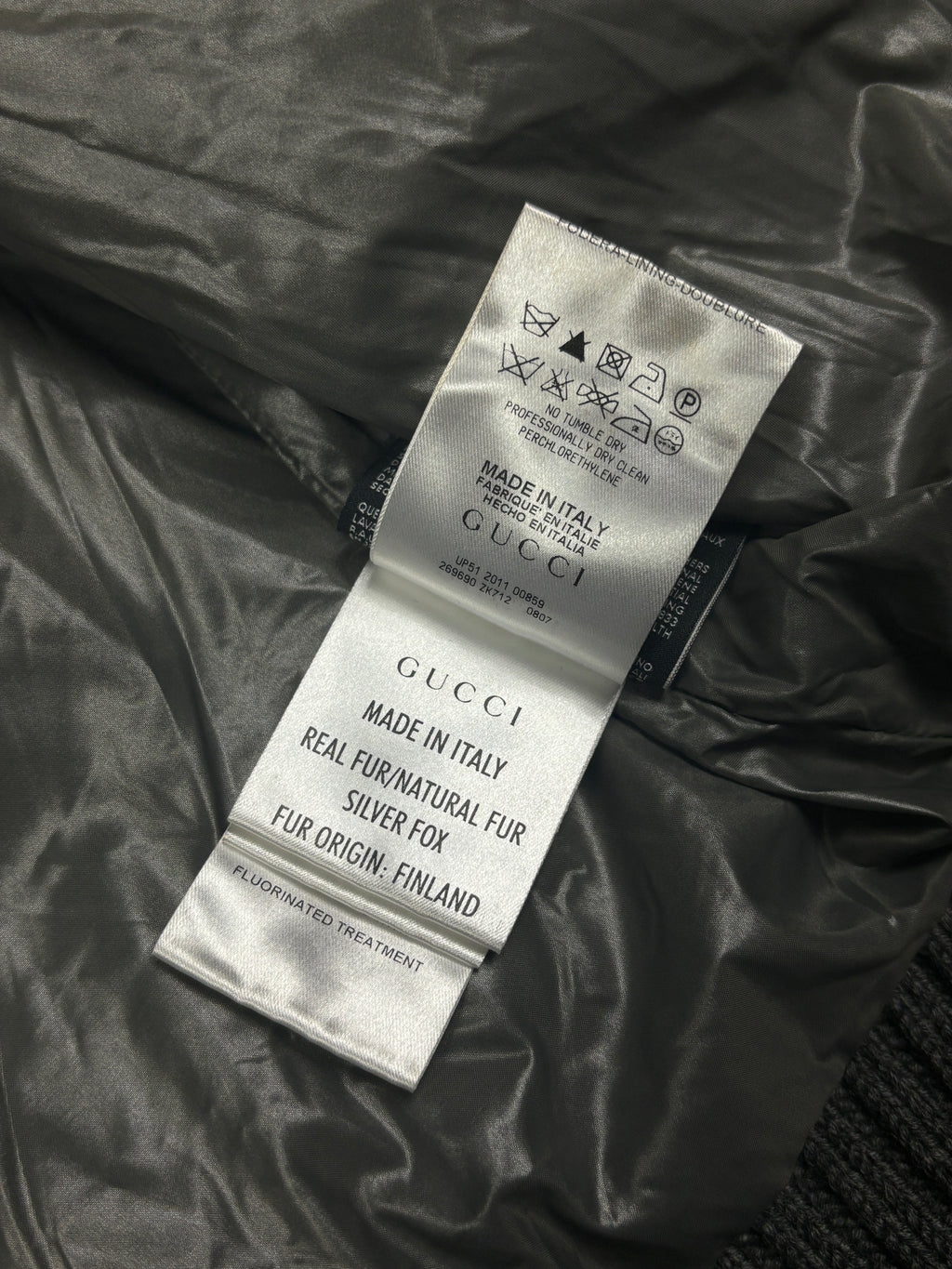Gucci Hooded Down Puffer Jacket