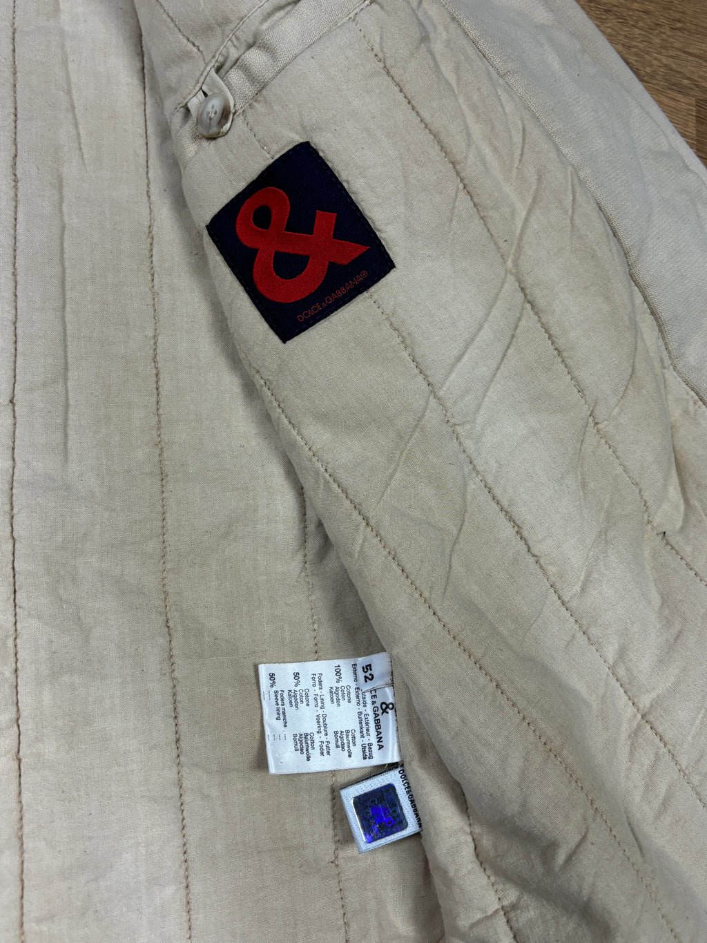 2000s Dolce & Gabbana Faded Utility Jacket