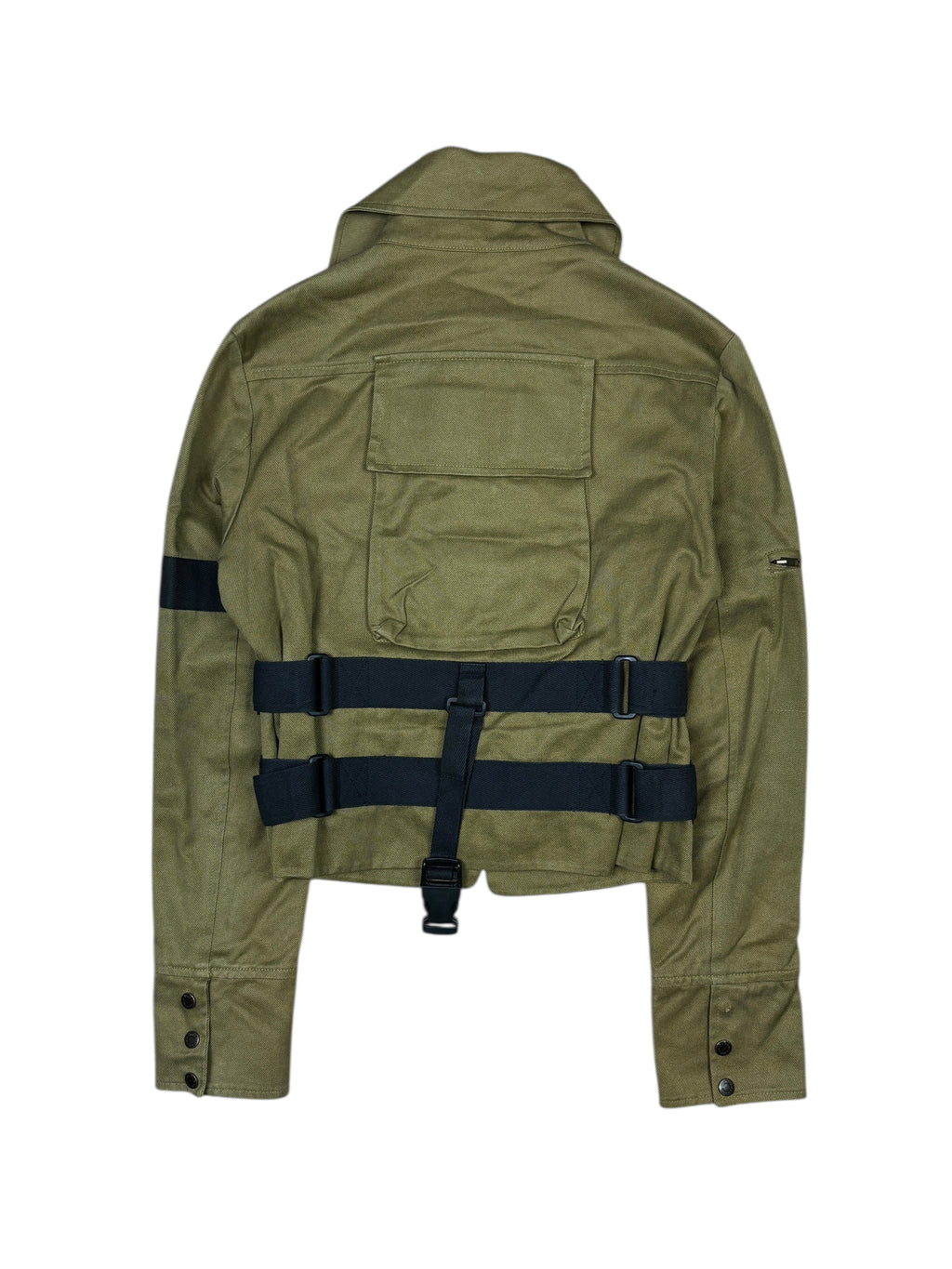 2000s Dolce & Gabbana Cropped Bondage Jacket