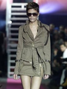 AW2003 Dsquared Runway Leather Harness Bondage Jacket