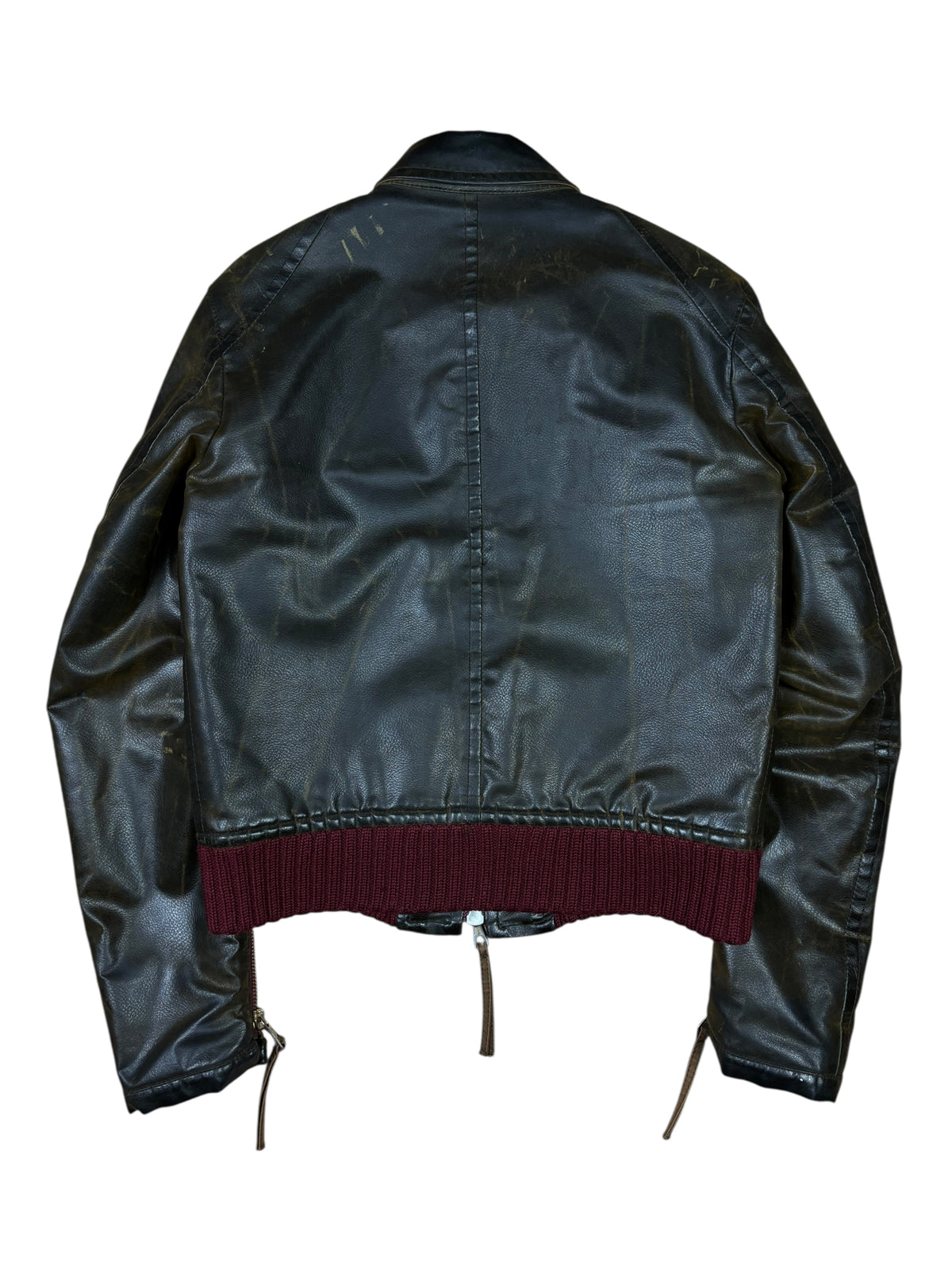 Dsquared2 AW2003 Runway Multi-Zip Bomber Jacket