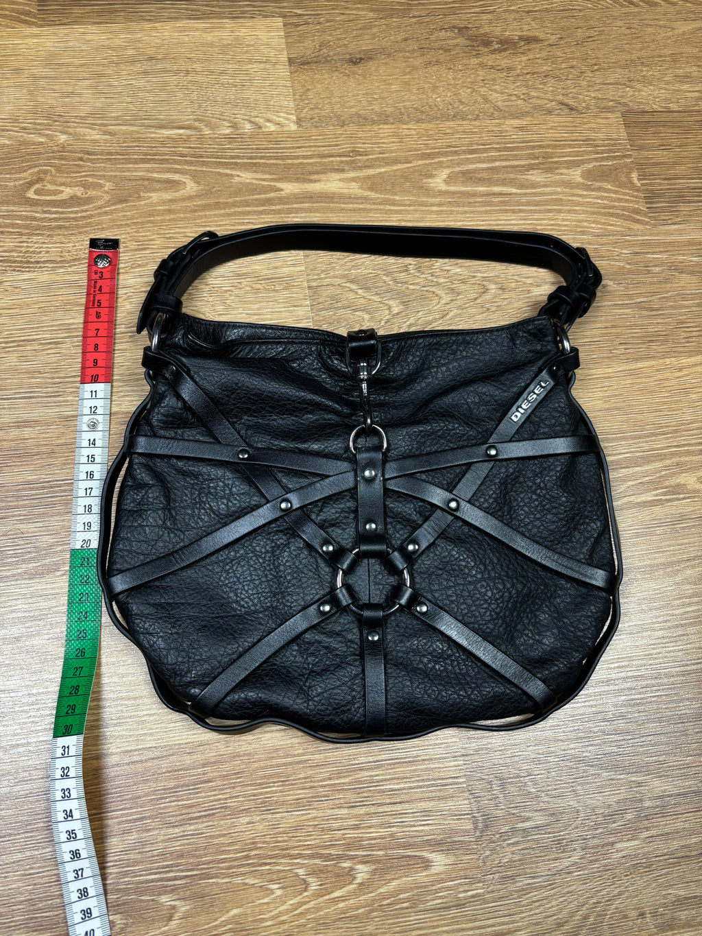 Diesel Leather Bondage Bag