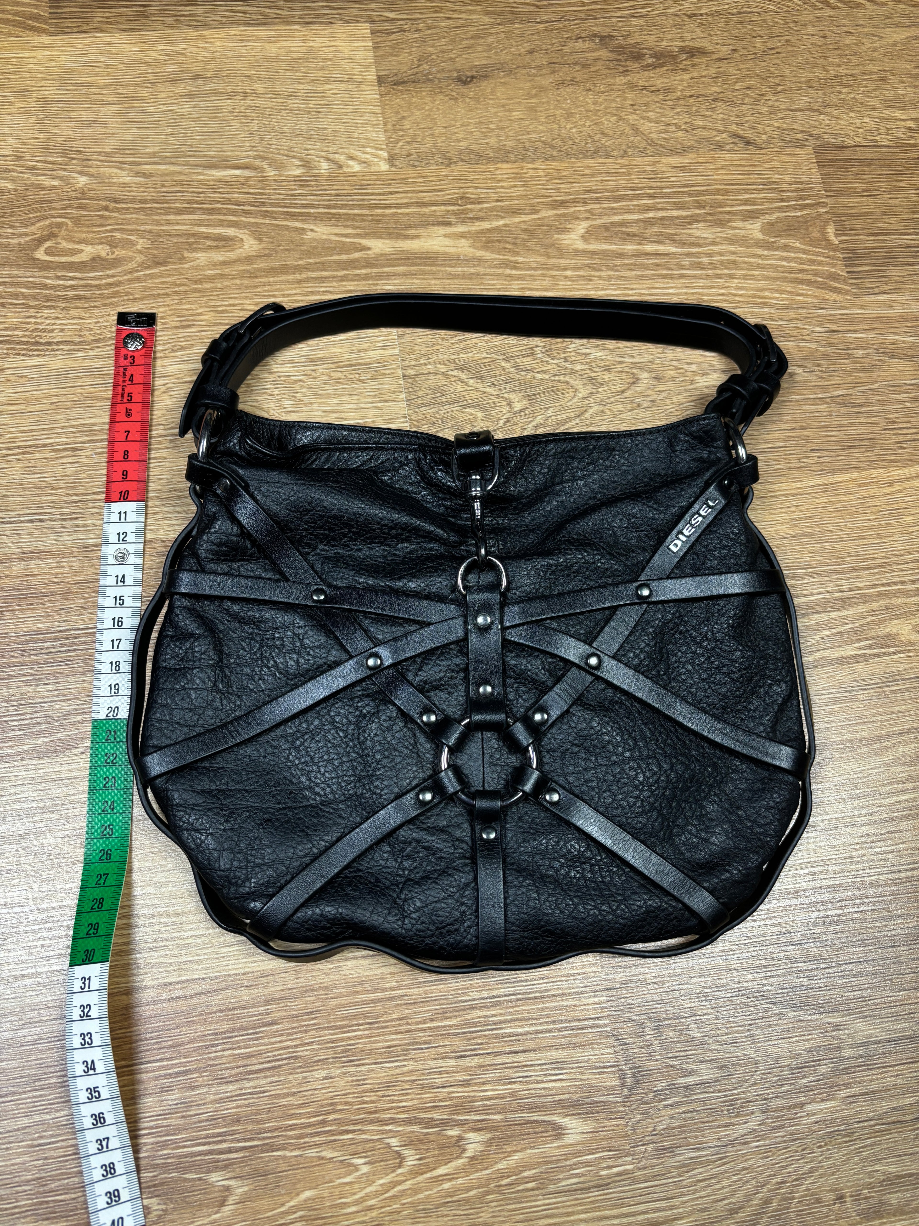 Diesel Leather Bondage Bag