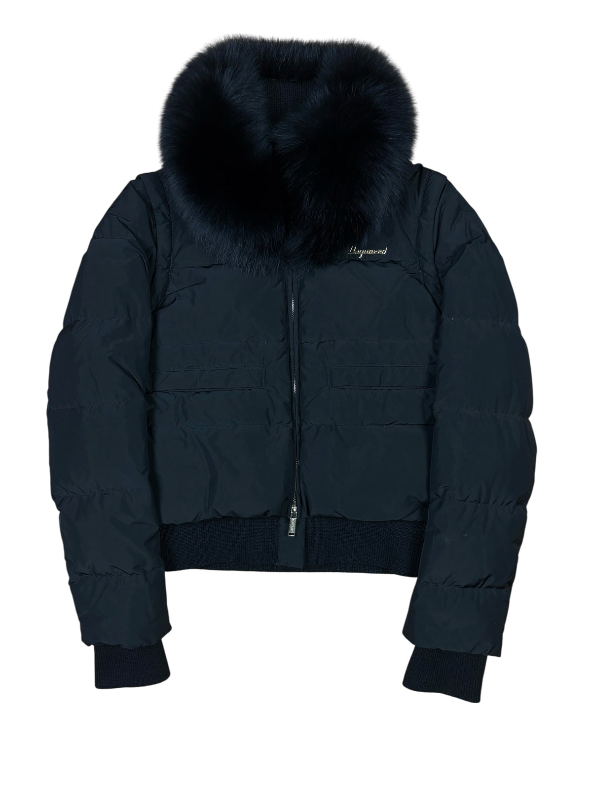 Dsquared2 Fox Fur Collar Down Jacket
