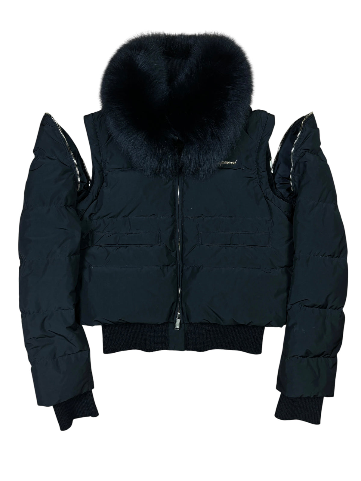 Dsquared2 Fox Fur Collar Down Jacket