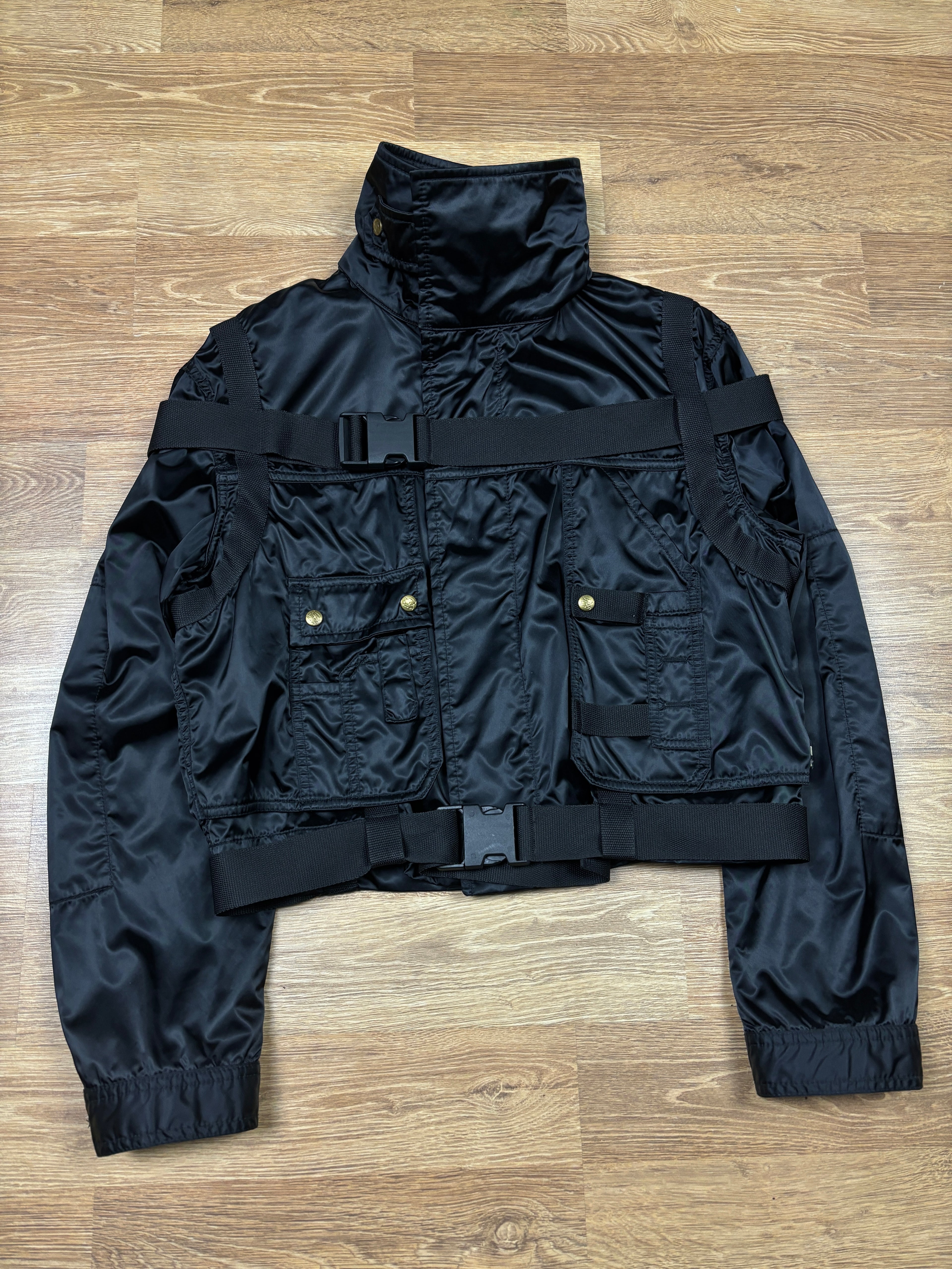 Jean Paul Gaultier AW2003 Tactical Bondage Nylon Jacket