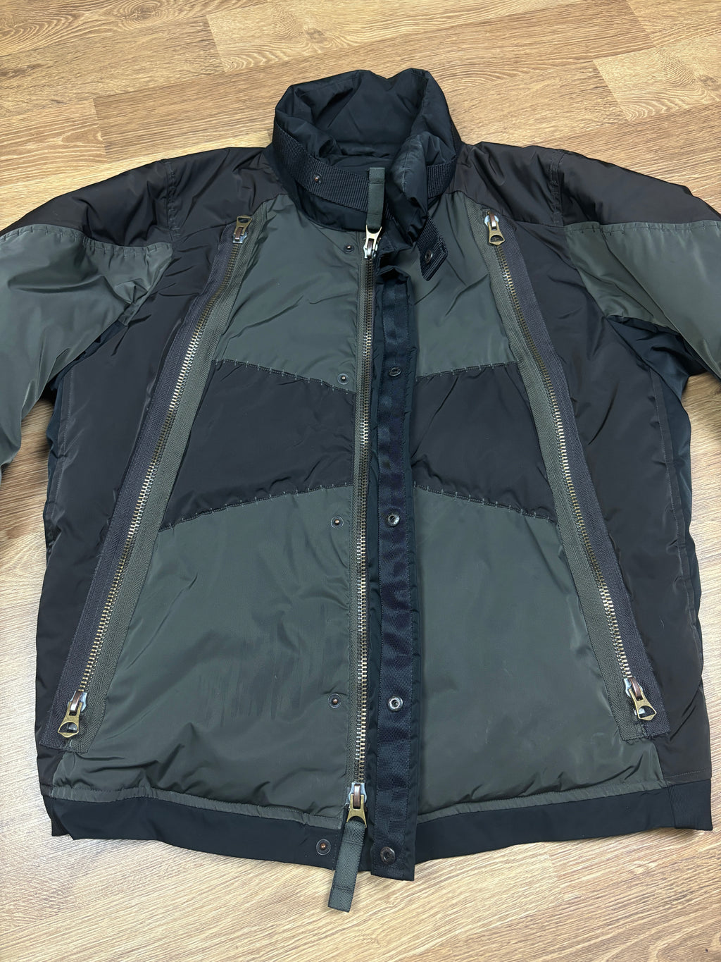 Marithé François Girbaud FW2007 Runway Panelled Down Jacket