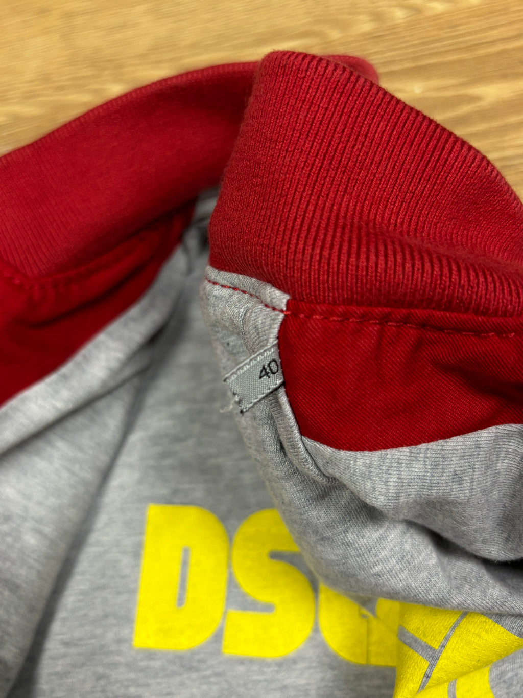 2000s Dsquared2 Red Cropped Utility Jacket