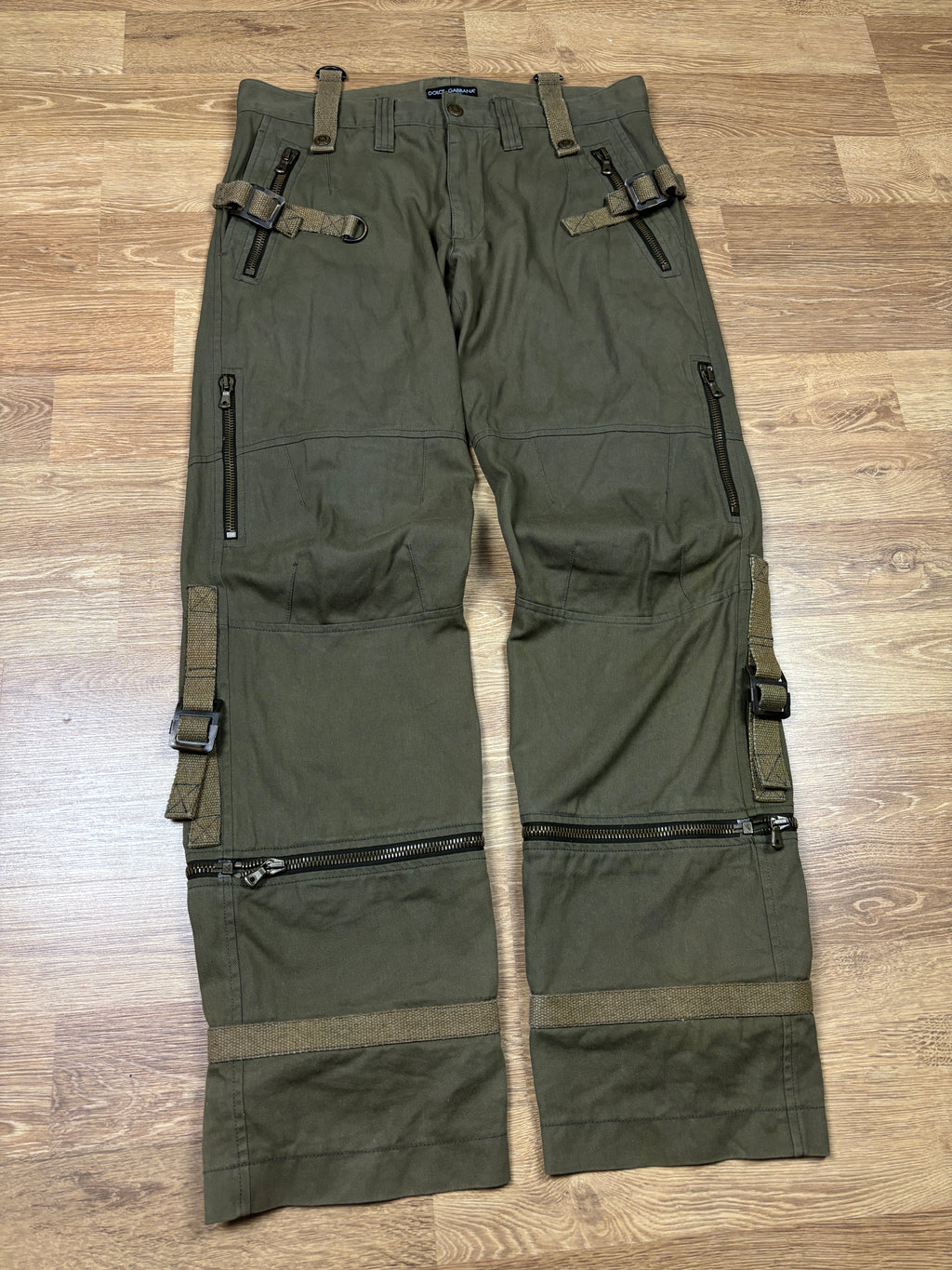 Dolce & Gabbana AW2003 Runway Utility Cargo Pants