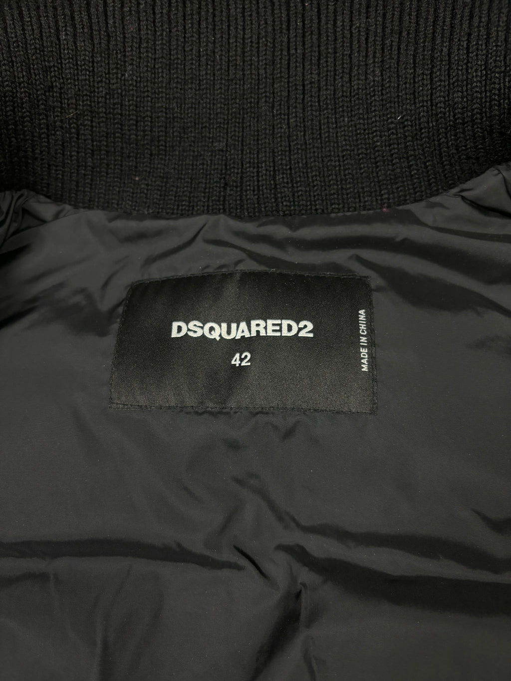 Dsquared2 Fox Fur Collar Down Jacket