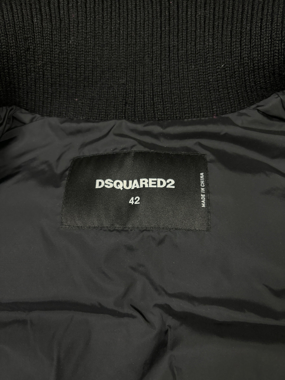 Dsquared2 Fox Fur Collar Down Jacket