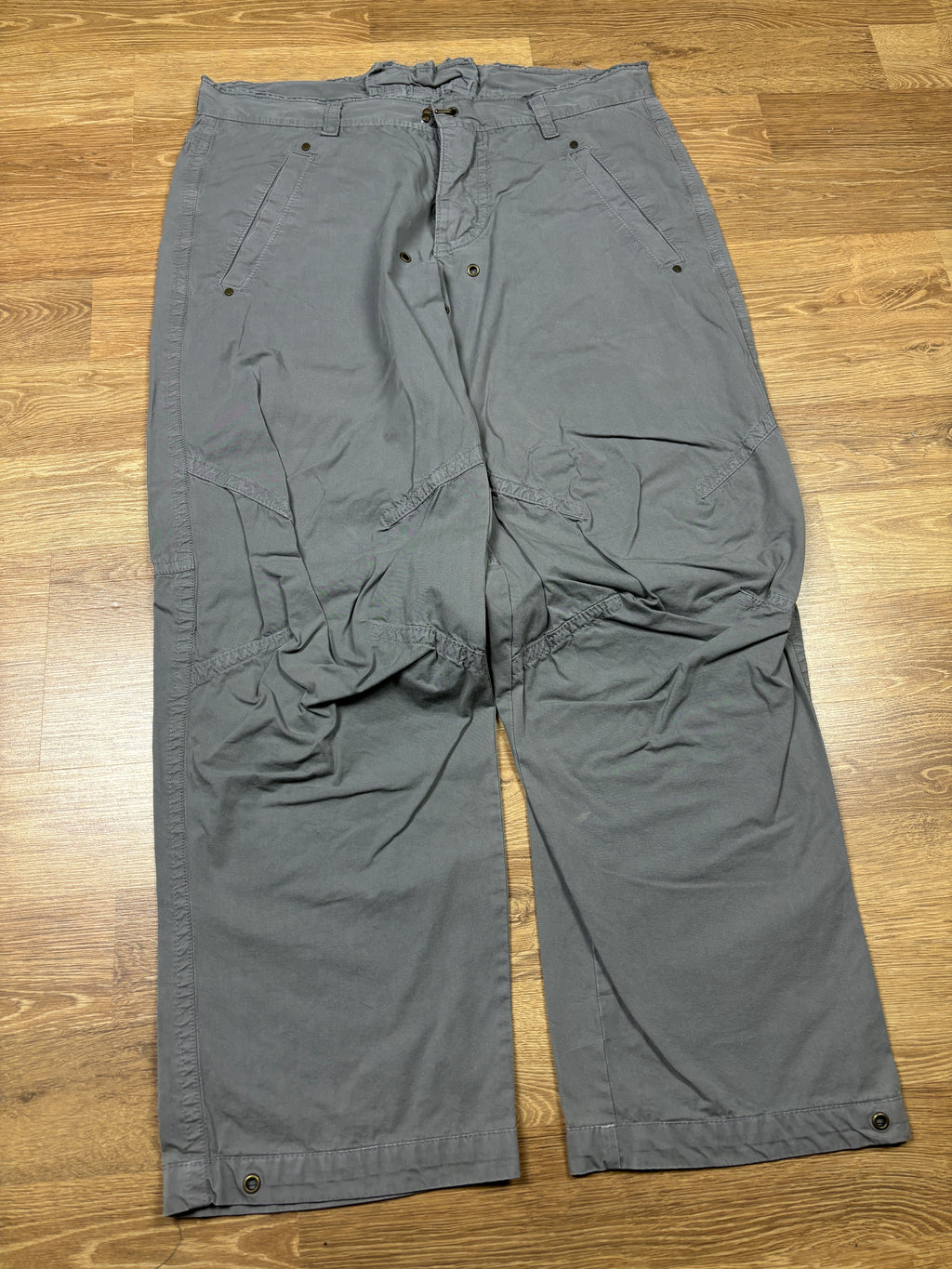 2000s Dsquared2 Grey Cargo Pants