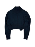 MM6 Maison Margiela Reworked Cropped Knit Sweater