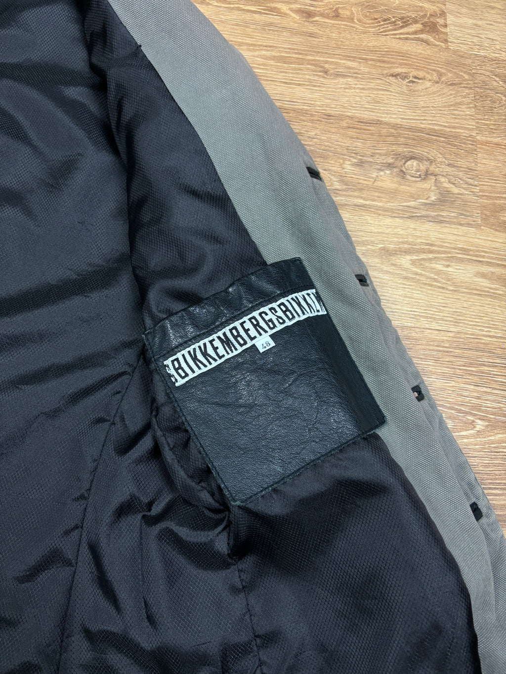 2000s Dirk Bikkembergs Utility Field Jacket with Leather Details