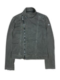 2000s Armani Jeans Asymmetrical Zip Jacket