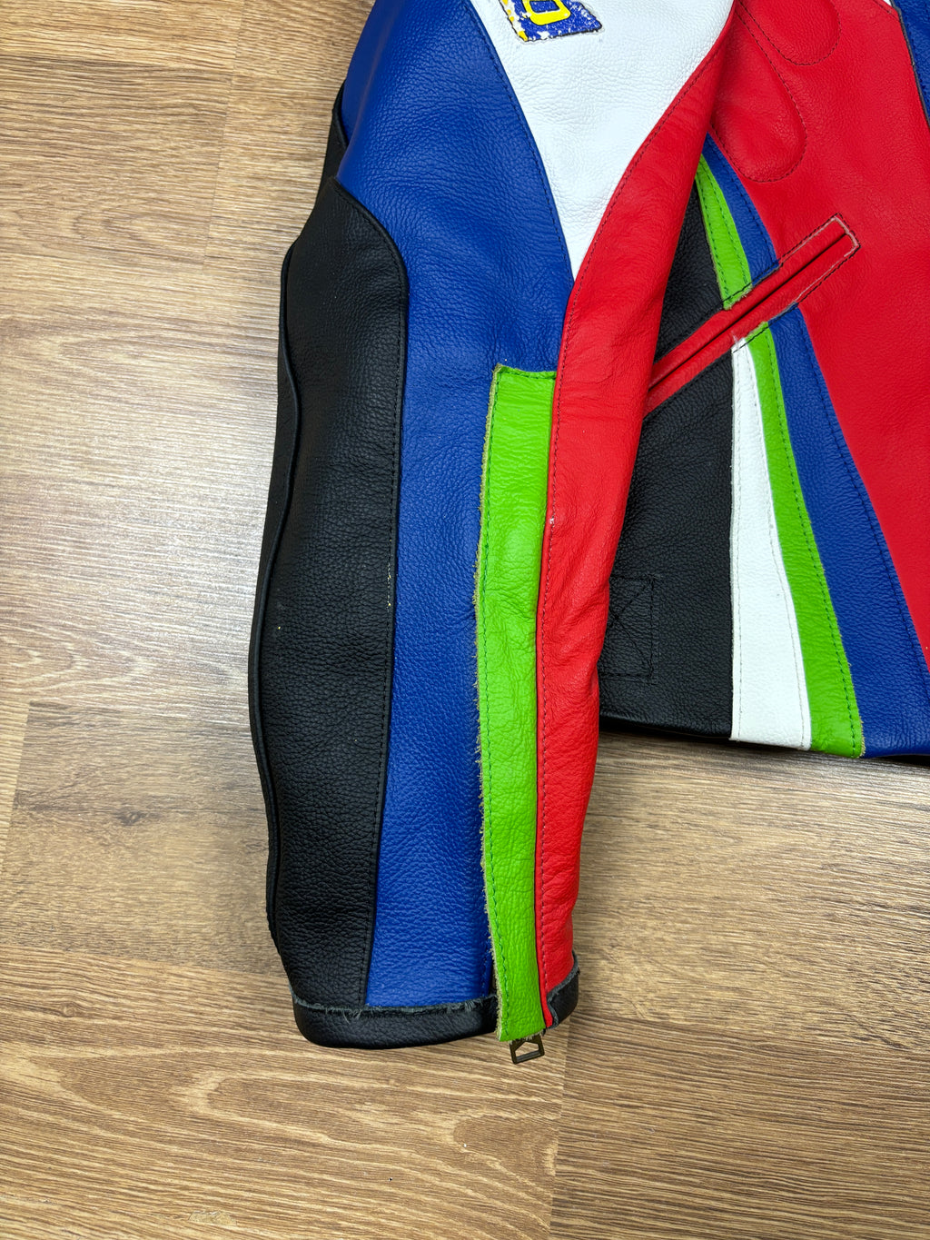 SS2002 Dolce & Gabbana Runway Moto Racing Leather Jacket