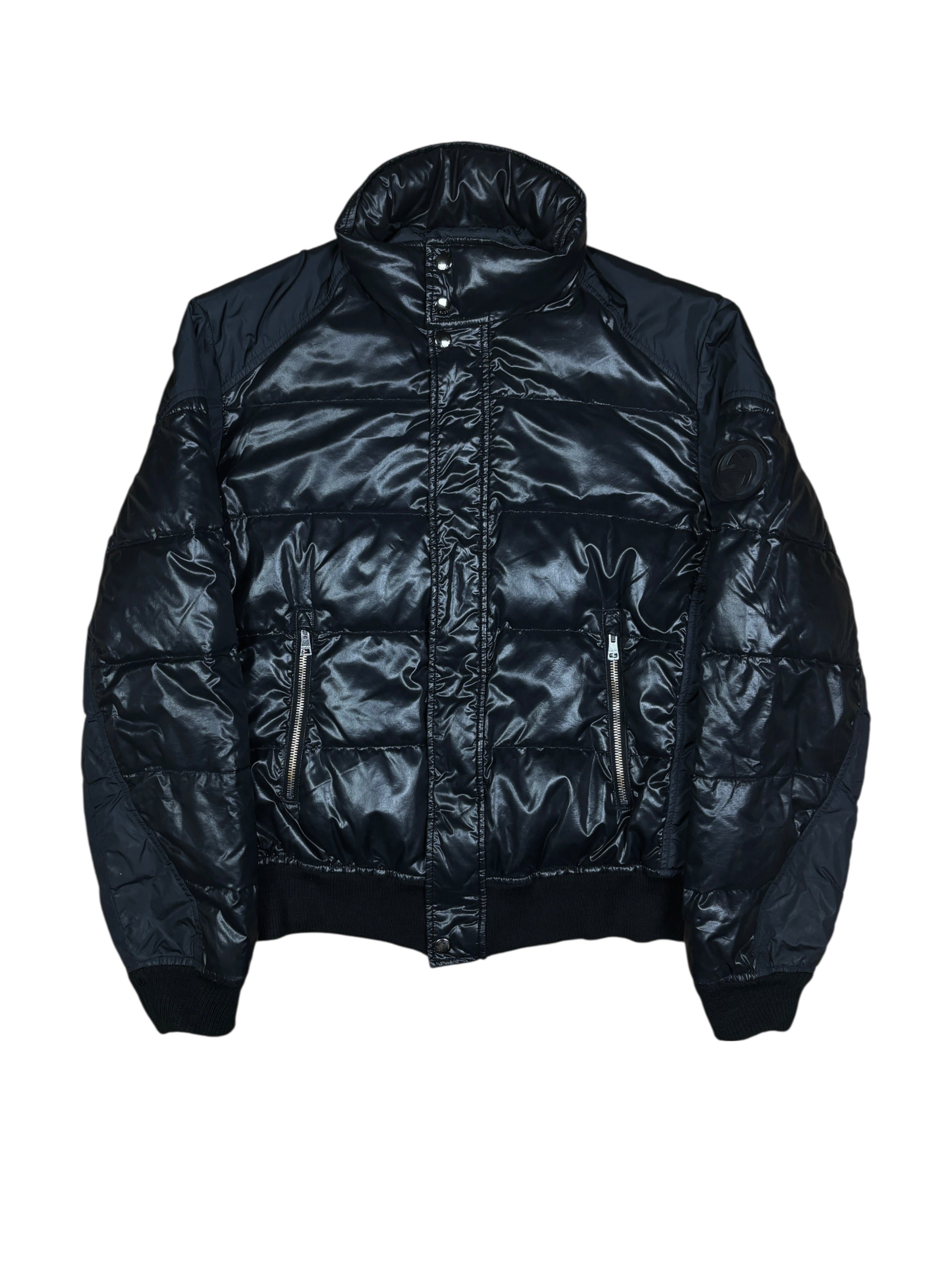 Gucci GG Monogram Lined Puffer Jacket