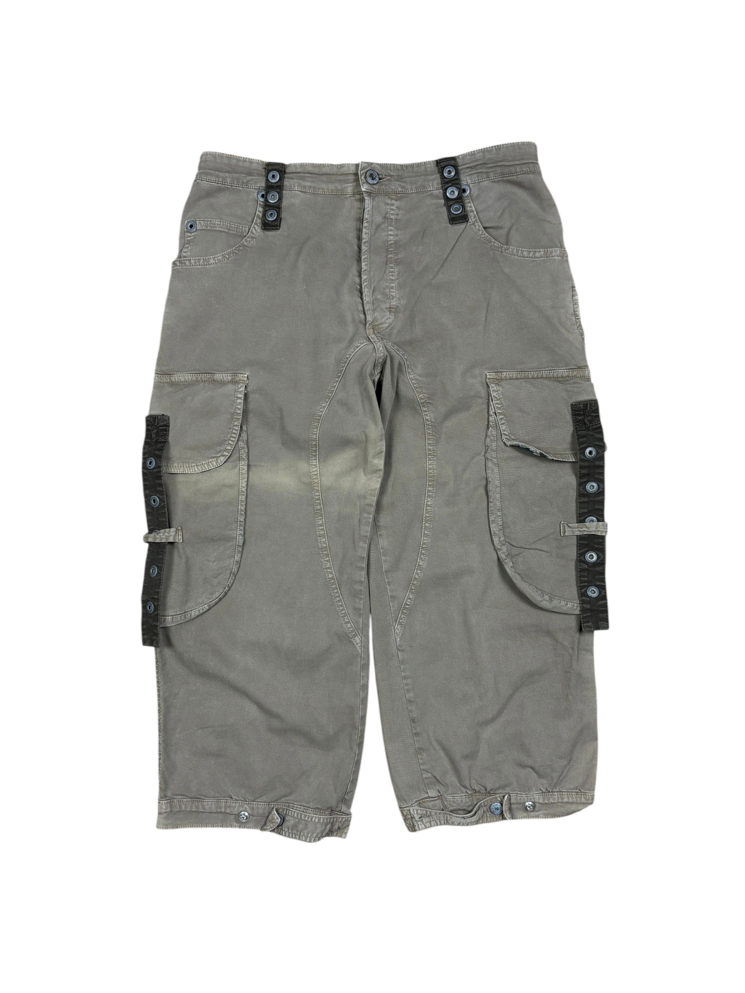 SS2003 Dolce & Gabbana Pantalones cortos cargo bondage
