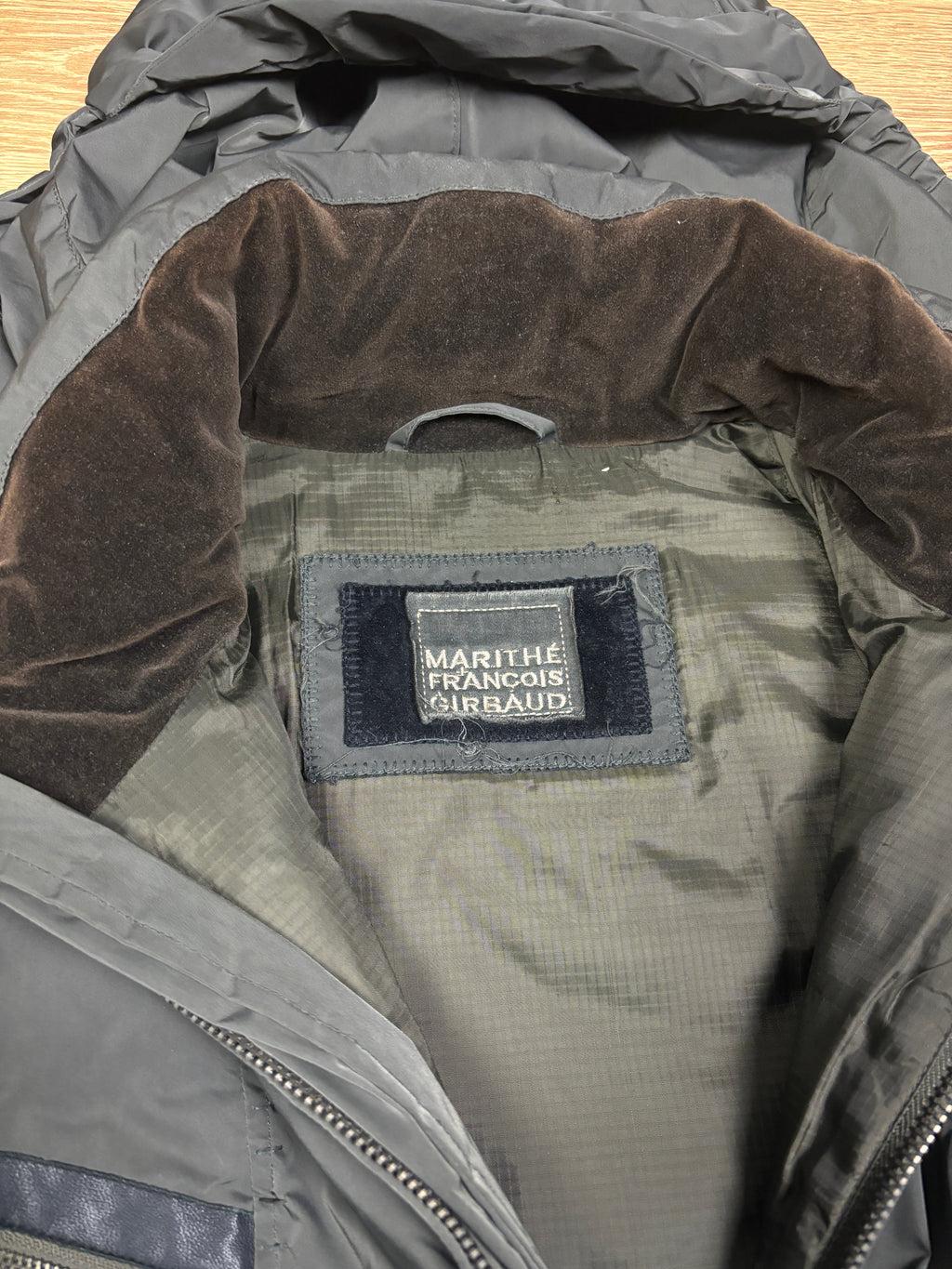 Chaqueta acolchada técnica de plumón Marithé François Girbaud