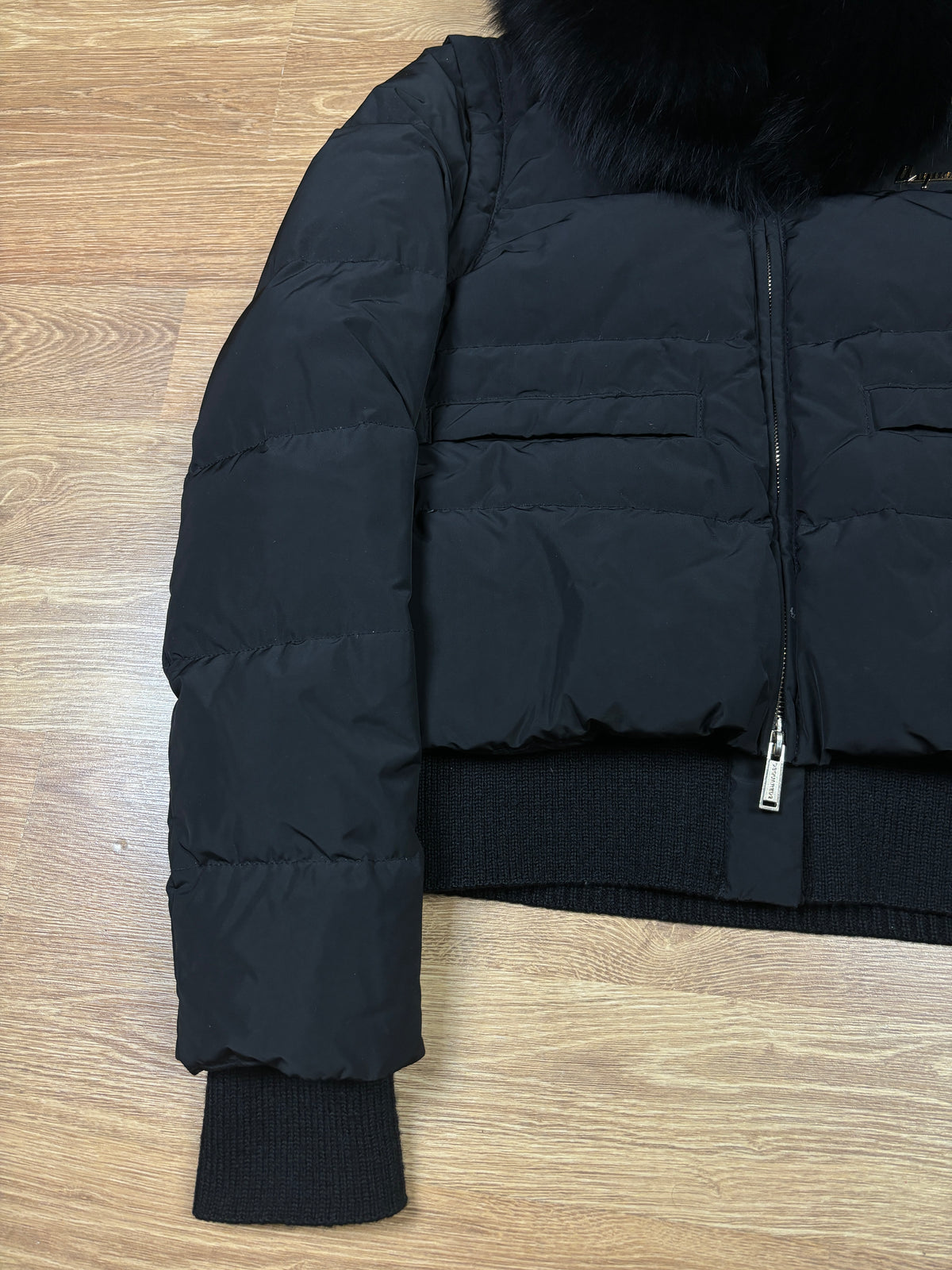 Dsquared2 Fox Fur Collar Down Jacket