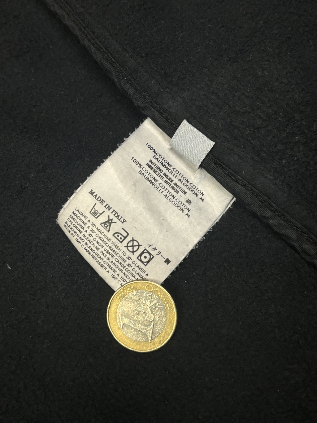 MM6 Maison Martin Margiela Washed Raw Edge Cotton Blazer