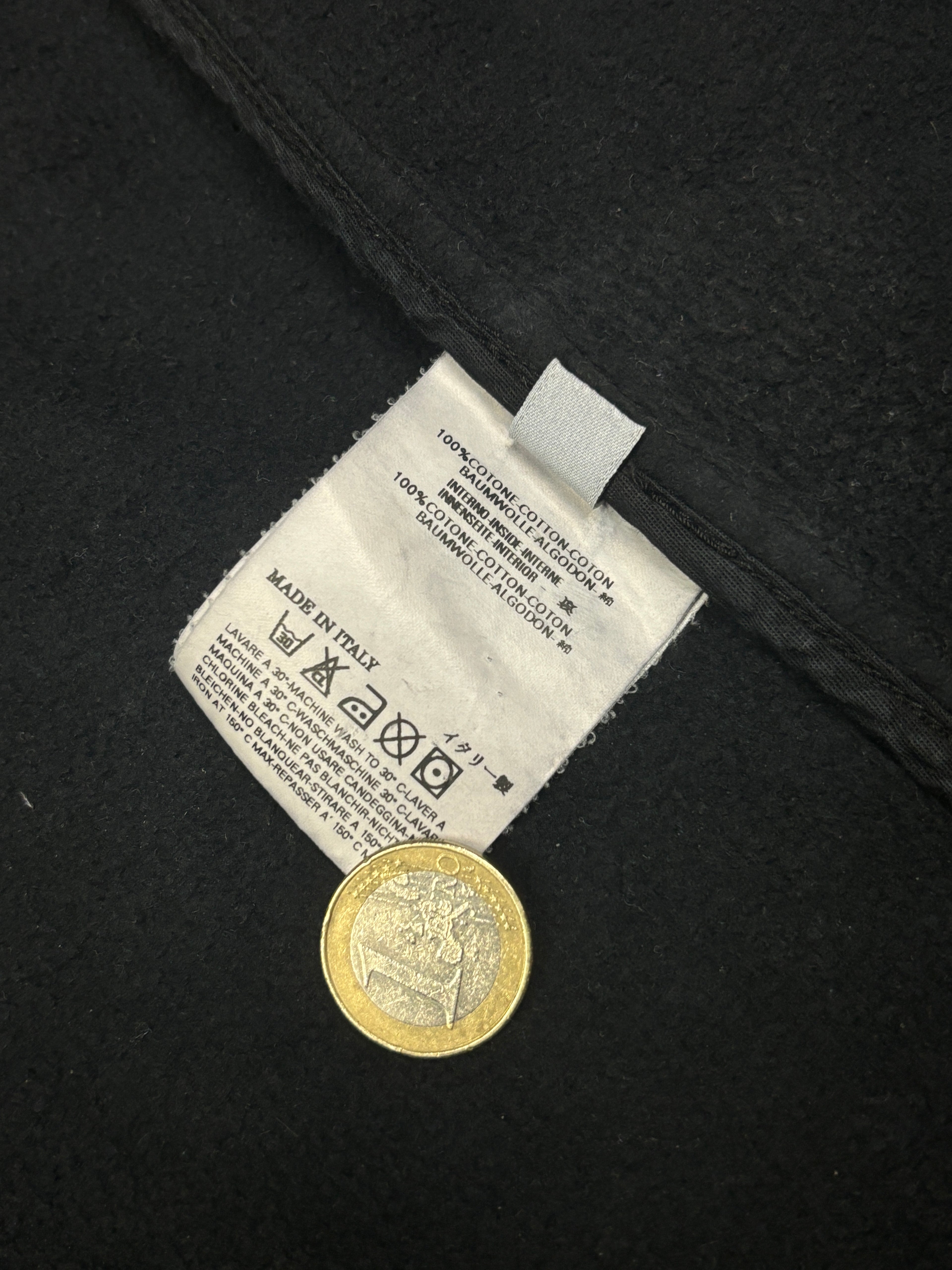 MM6 Maison Martin Margiela Washed Raw Edge Cotton Blazer