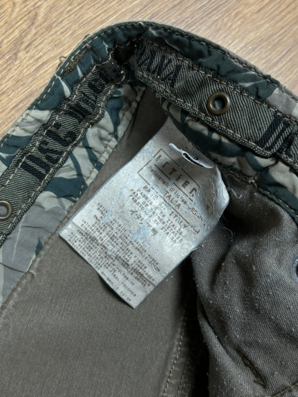 SS2003 Dolce & Gabbana Bondage Cargo Shorts