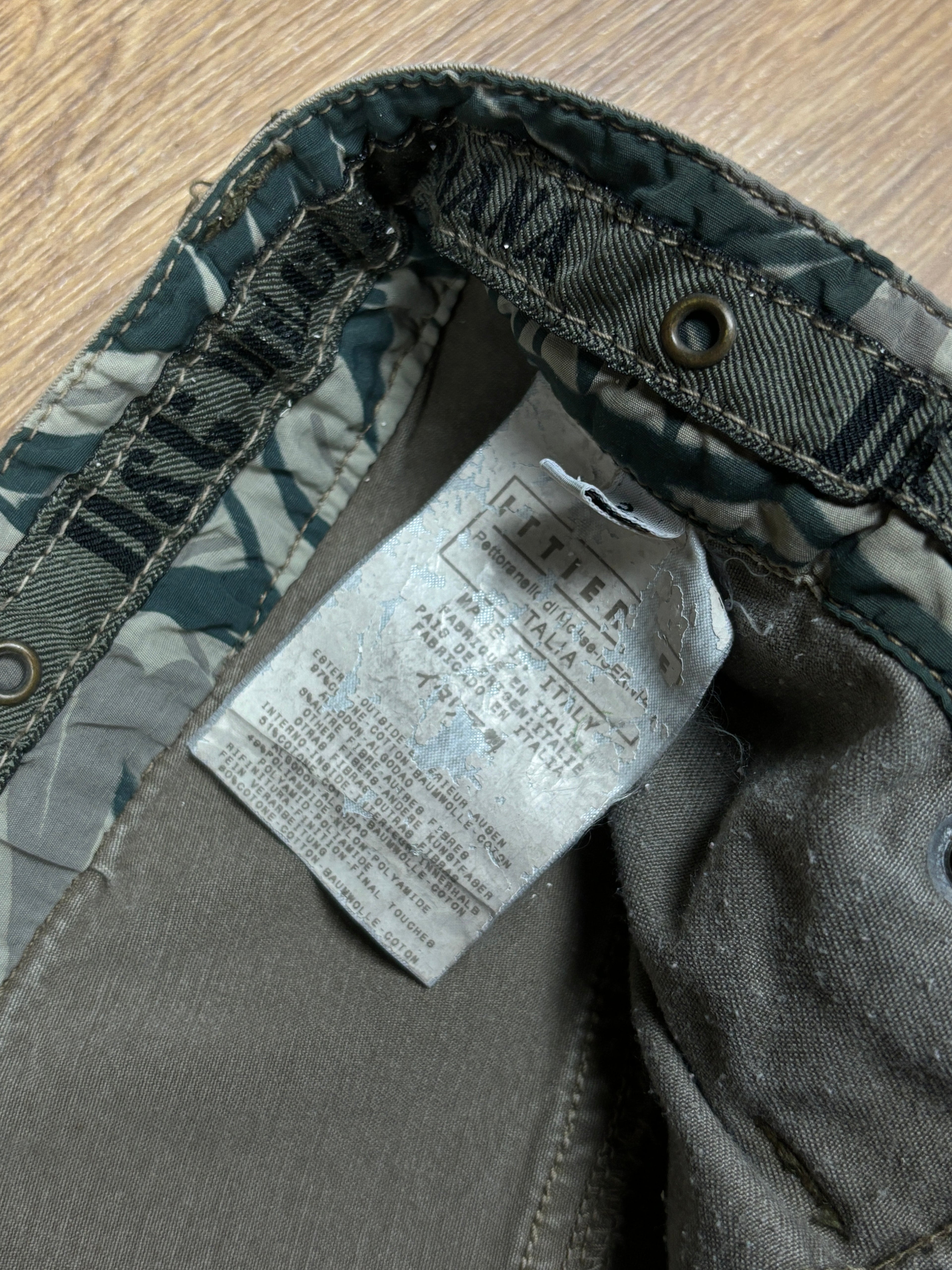 SS2003 Dolce & Gabbana Bondage Cargo Shorts