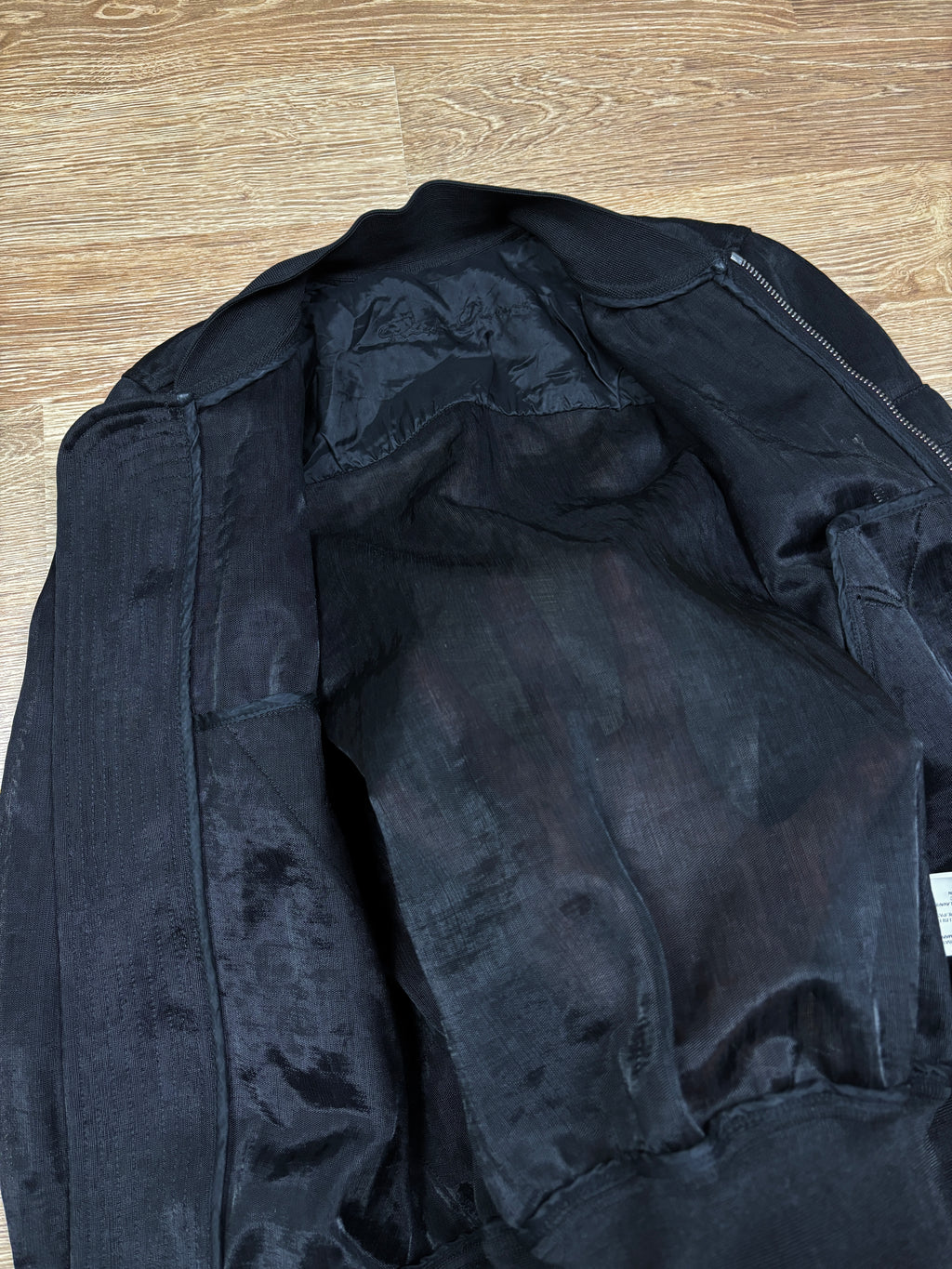 Rick Owens FW2009 Mesh Bomber Jacket
