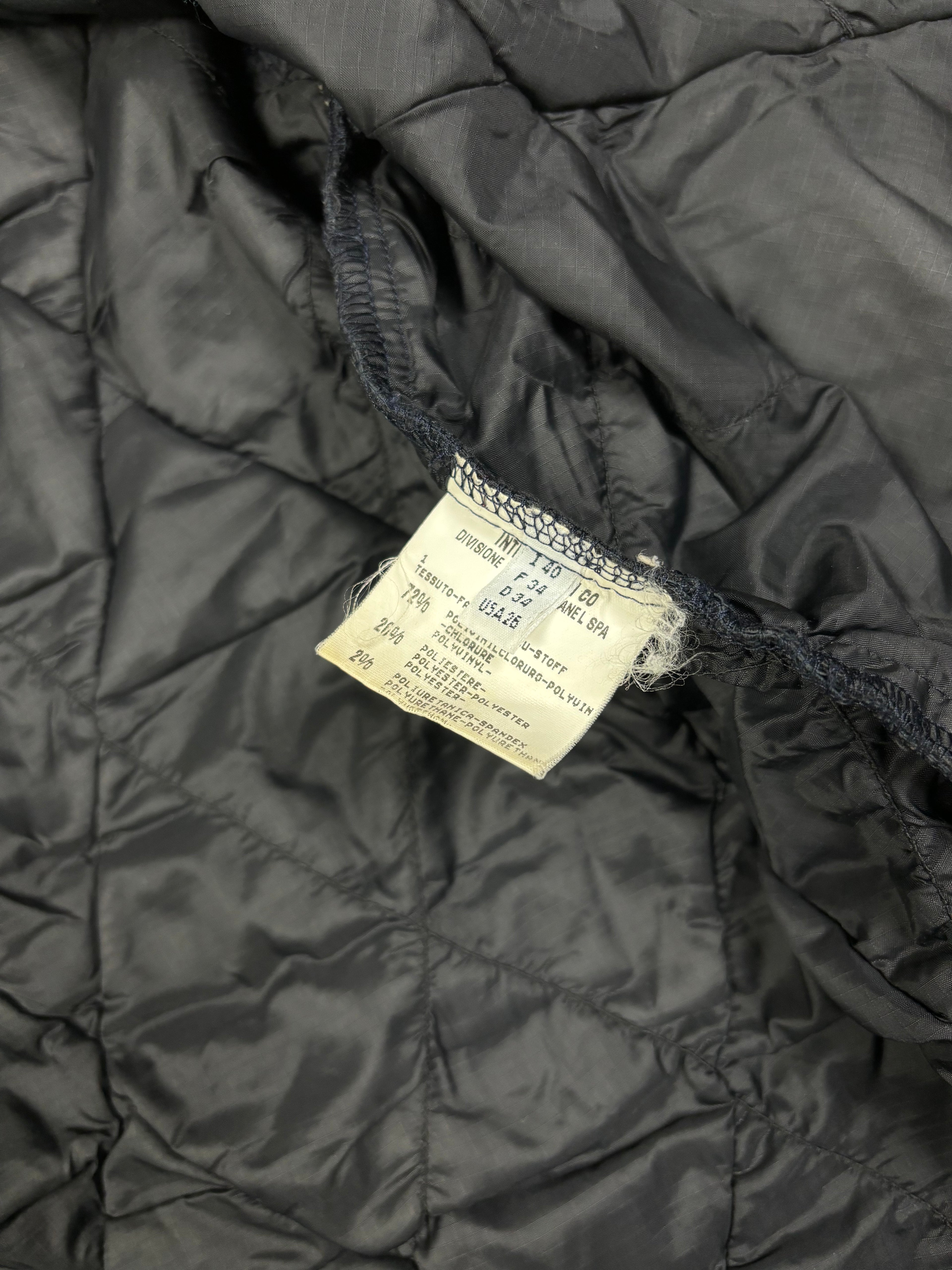 Marithé François Girbaud FW2000 Structured Navy Jacket