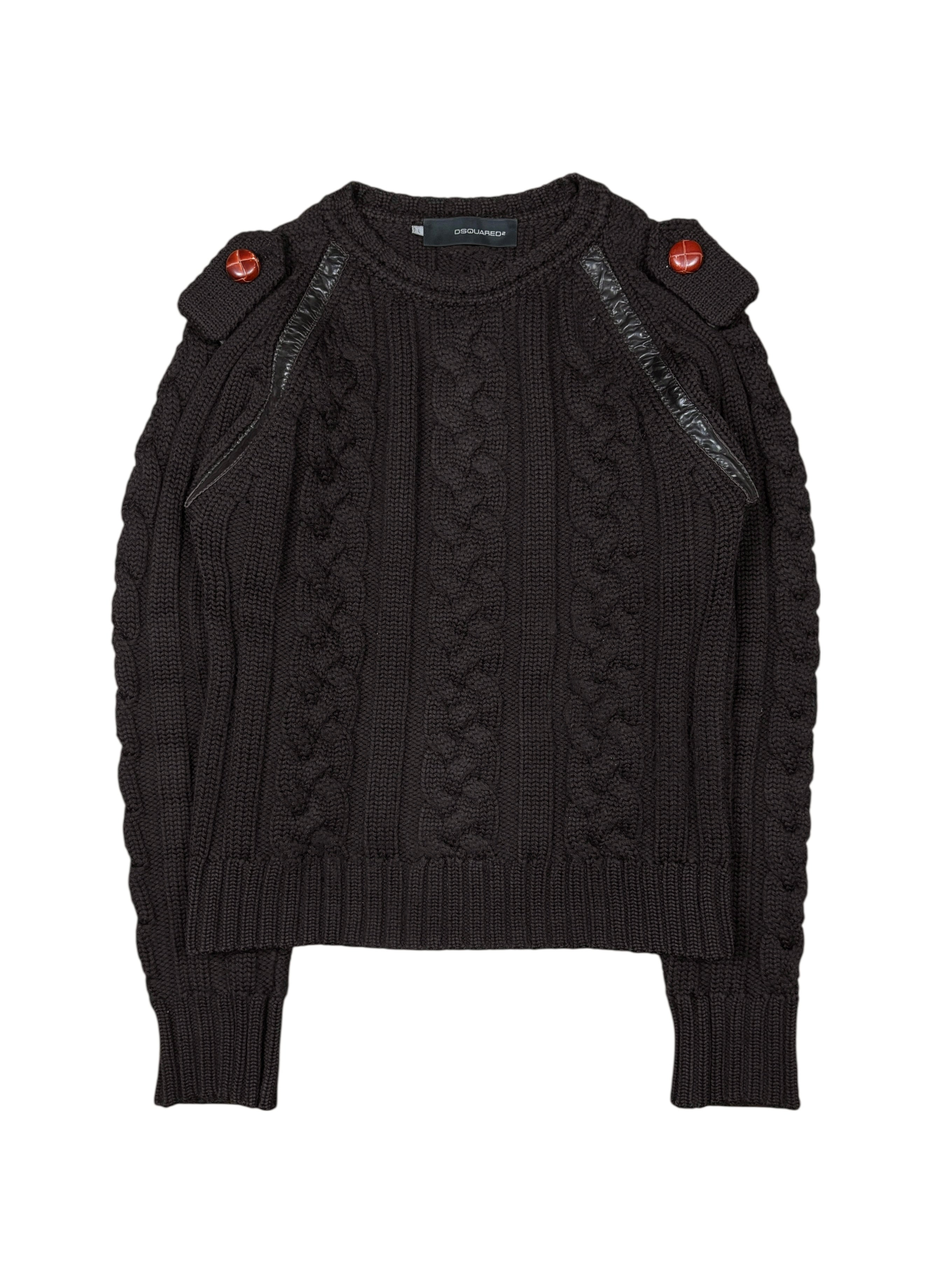 AW2004 Dsquared2 Runway Wool Knit Sweater