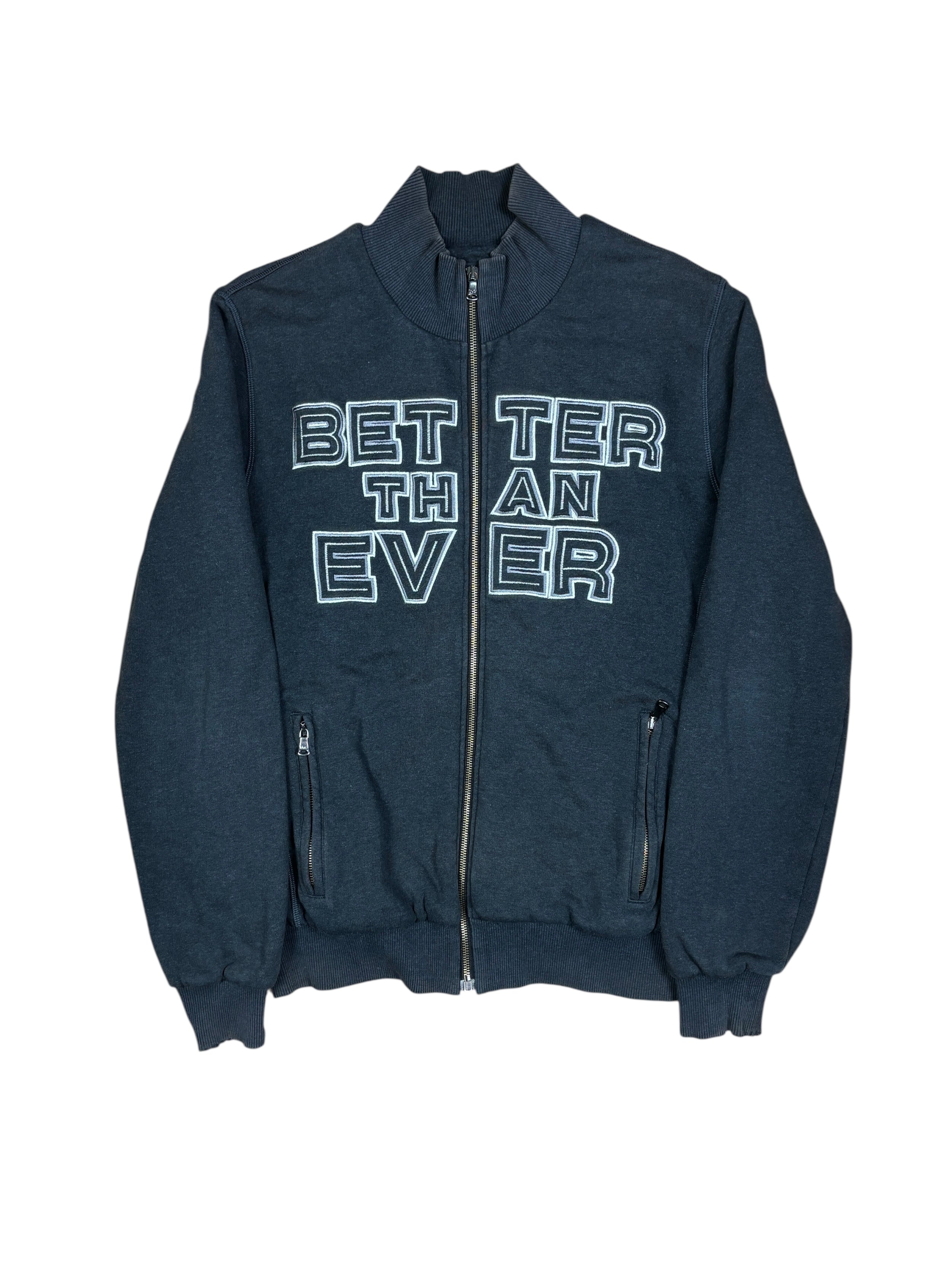 2000s D&G “Better Than Ever” Zip-Up Sweatshirt