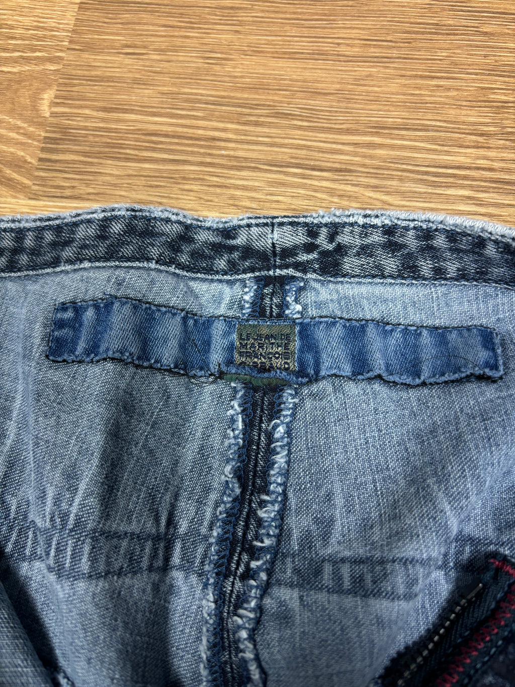 2000s Marithé François Girbaud Panelled Wide Leg Denim