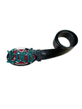 Dsquared2 “Lord2” Logo Buckle Leather Belt
