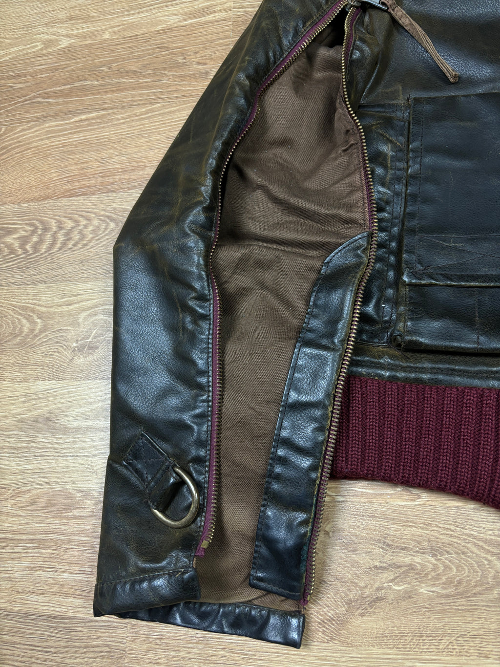 Dsquared2 AW2003 Runway Multi-Zip Bomber Jacket