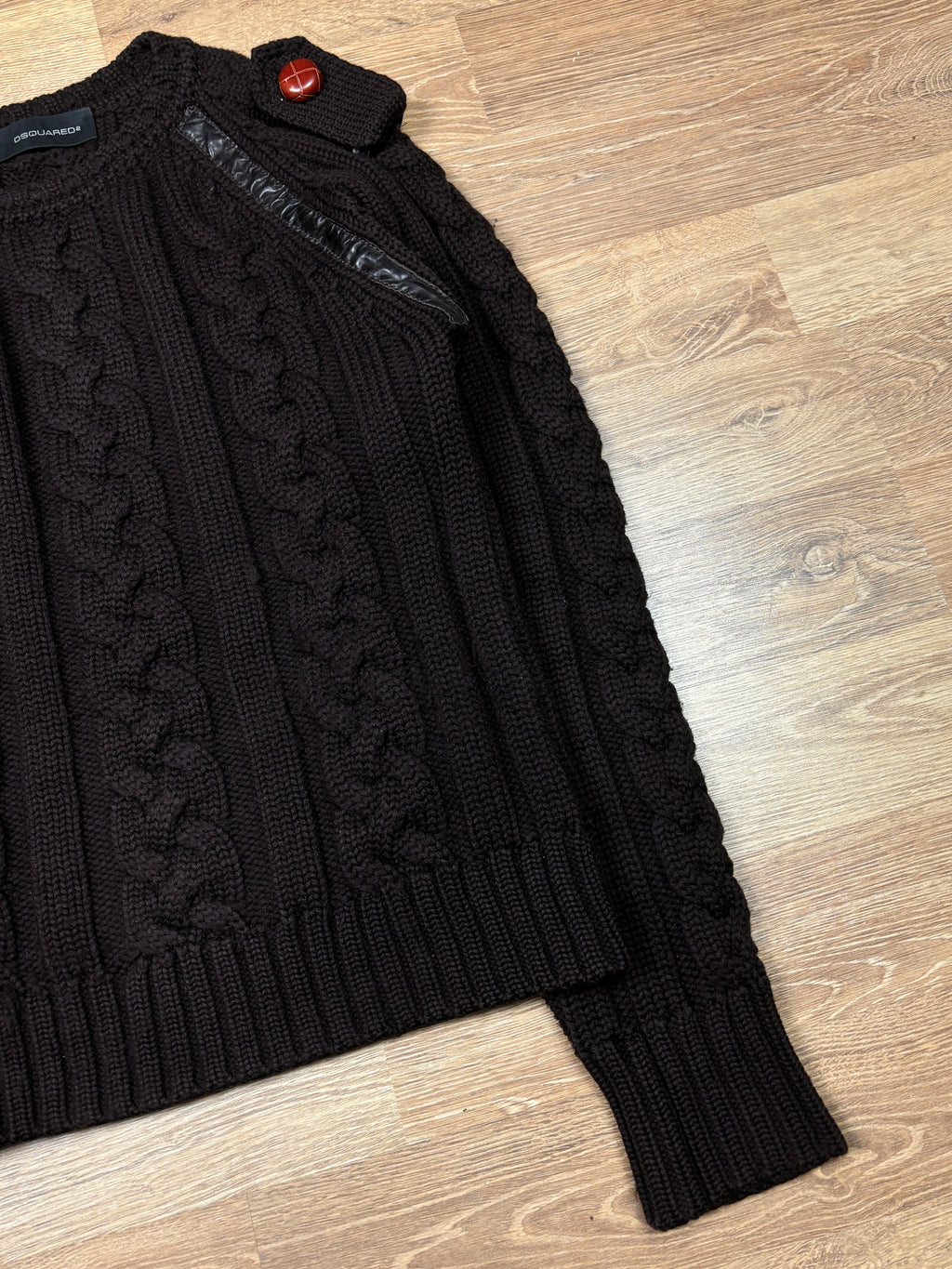AW2004 Dsquared2 Runway Wool Knit Sweater