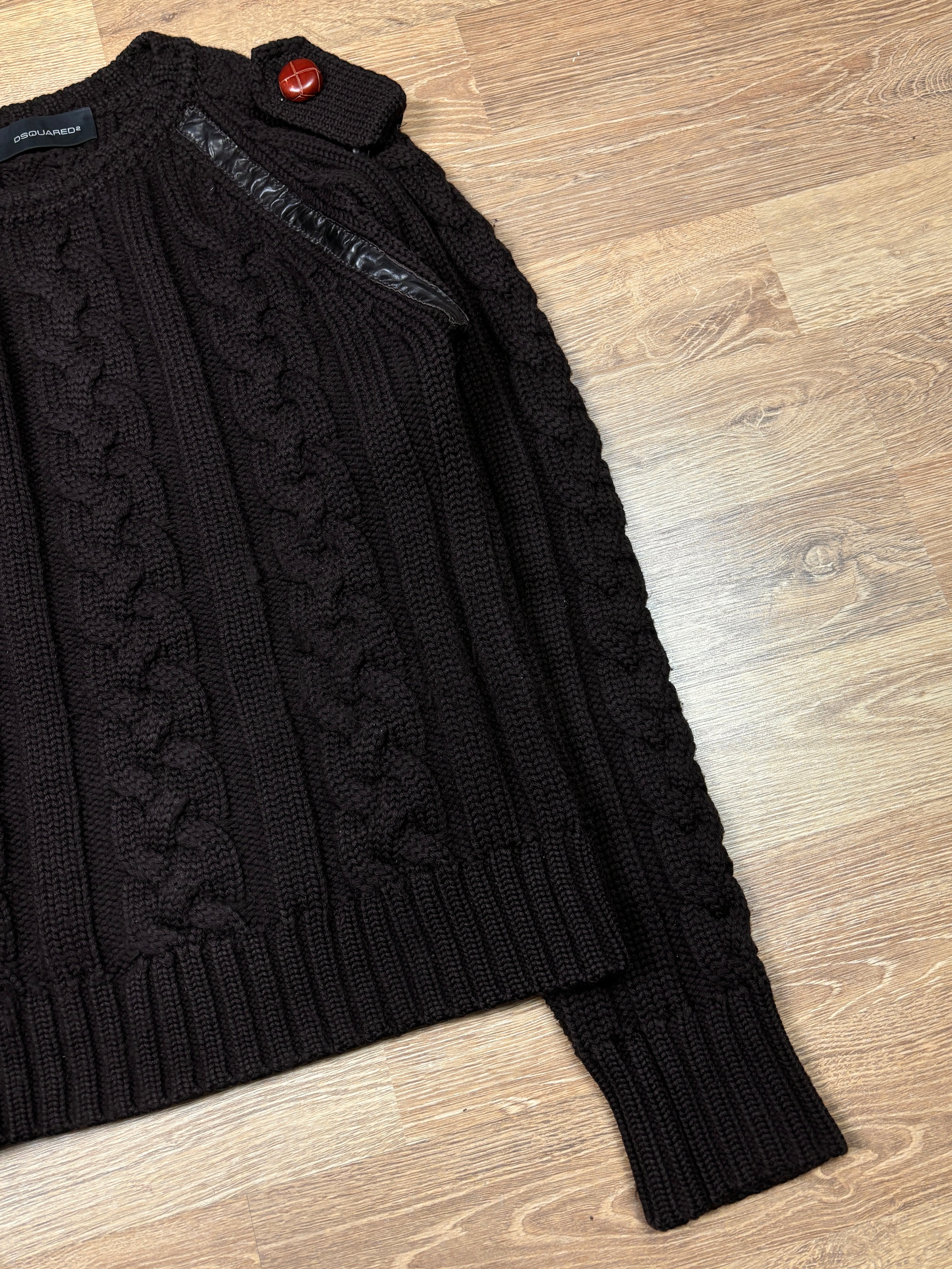 AW2004 Dsquared2 Runway Wool Knit Sweater