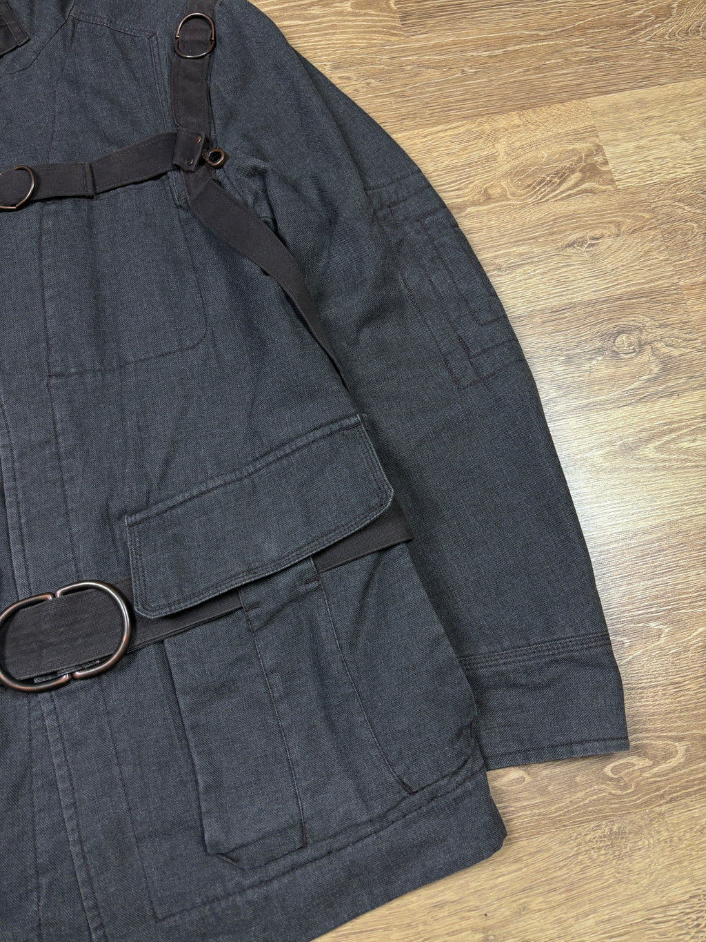 2000s Marithé François Girbaud Bondage Utility Jacket