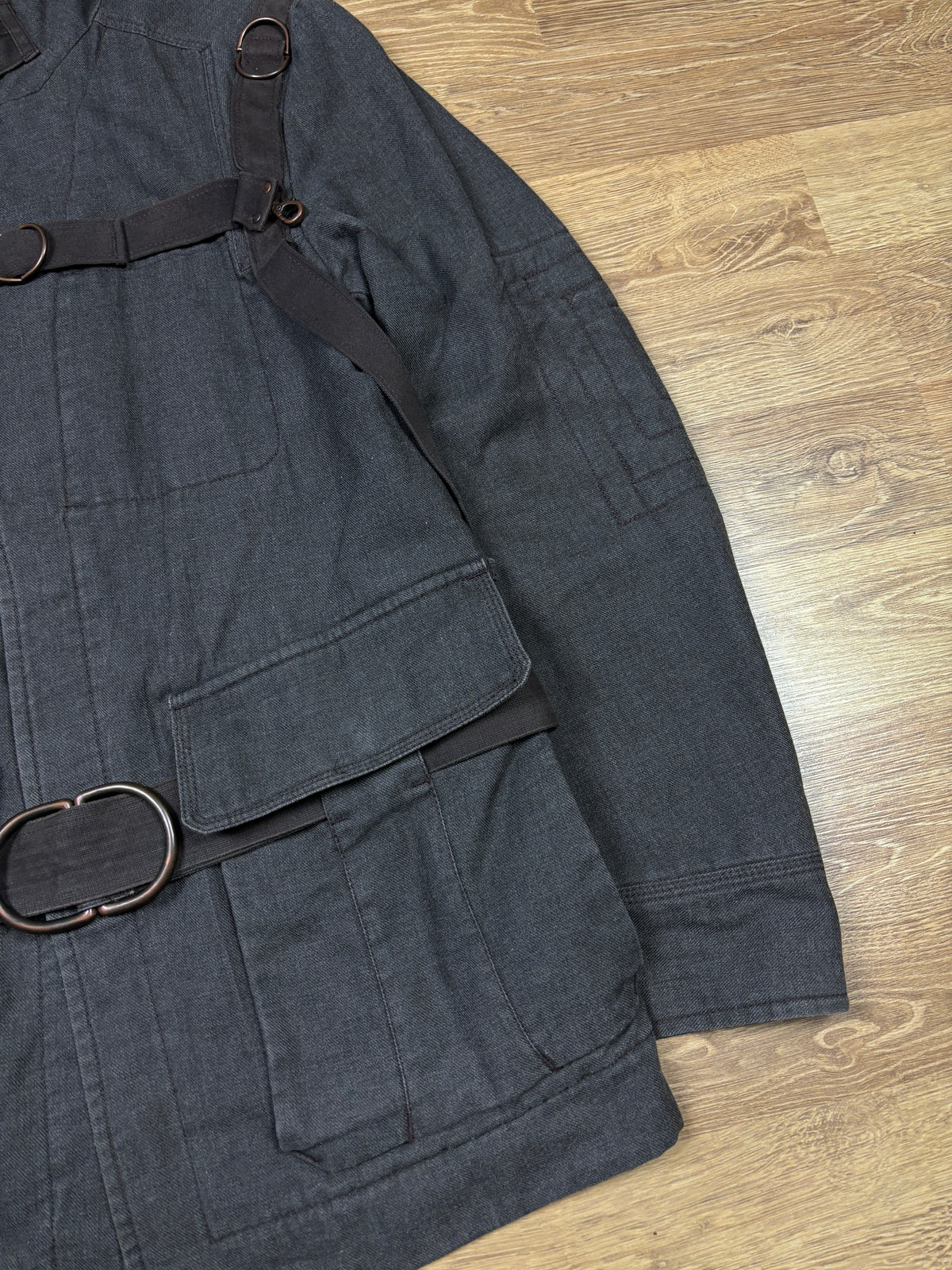 2000s Marithé François Girbaud Bondage Utility Jacket