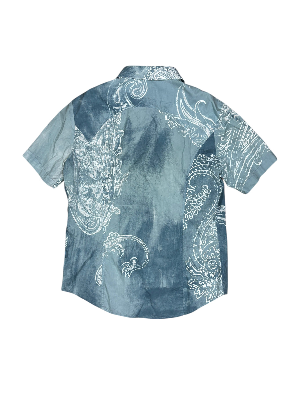 2000s Just Cavalli Paisley Print Button Up Shirt