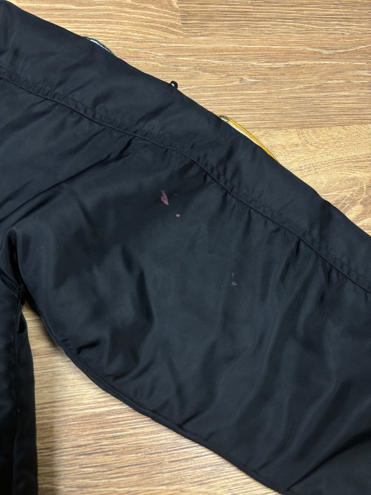 2000s Dolce & Gabbana Military Patch Nylon Bomber Jacket