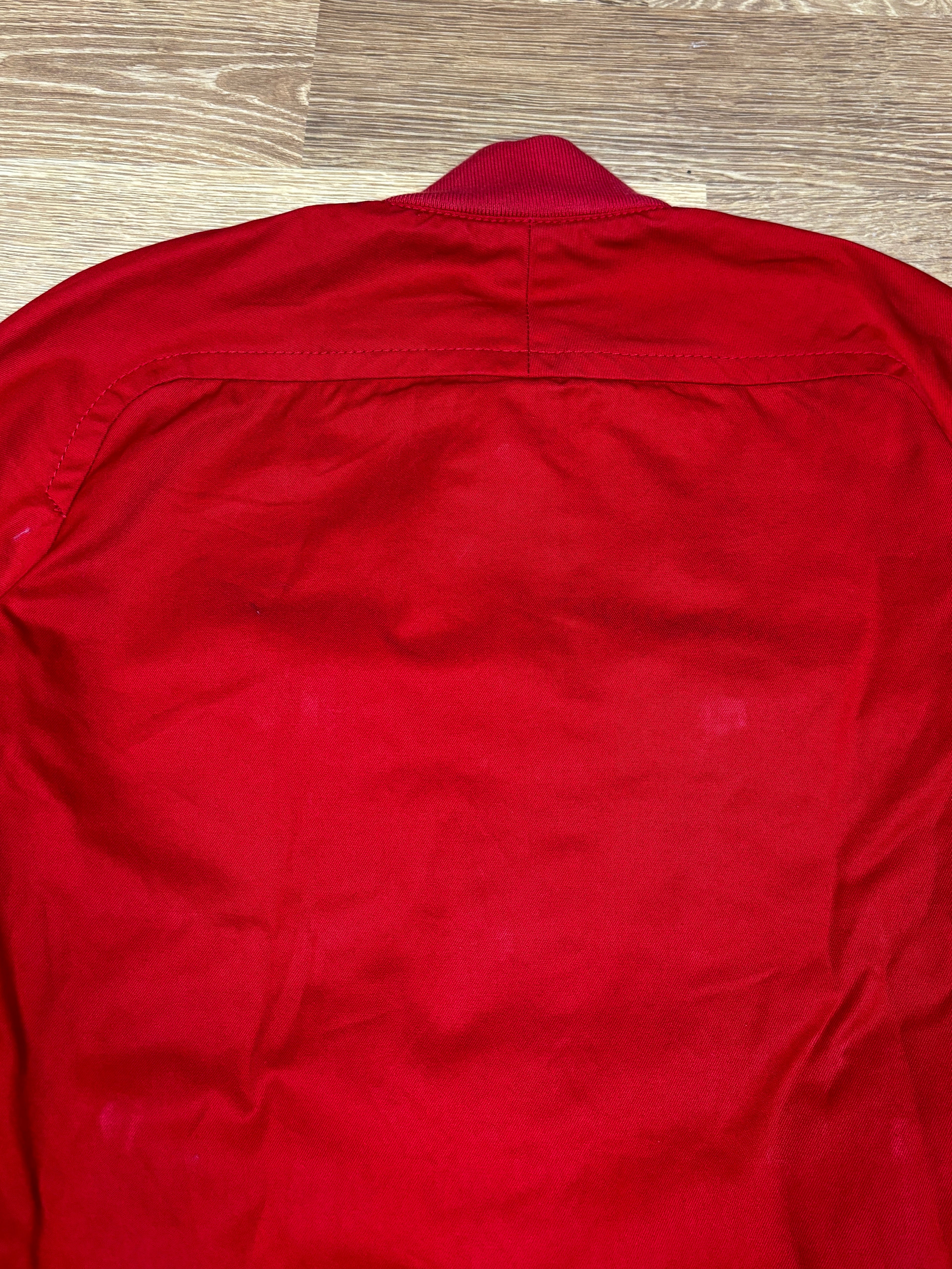 Chaqueta corta utilitaria roja Dsquared2 de los 2000