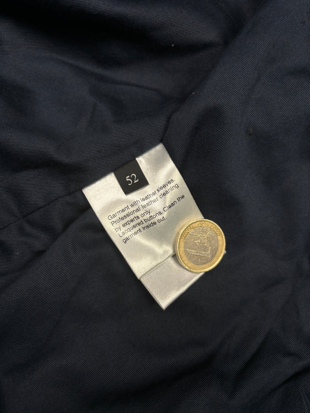 Chaqueta Varsity Gucci Algodón Azul Marino y Manga de Cuero SS2010