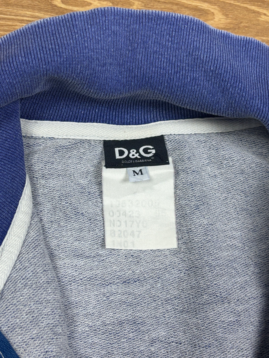 2000s D&G “Explicit Action” Zip-Up Sweatshirt