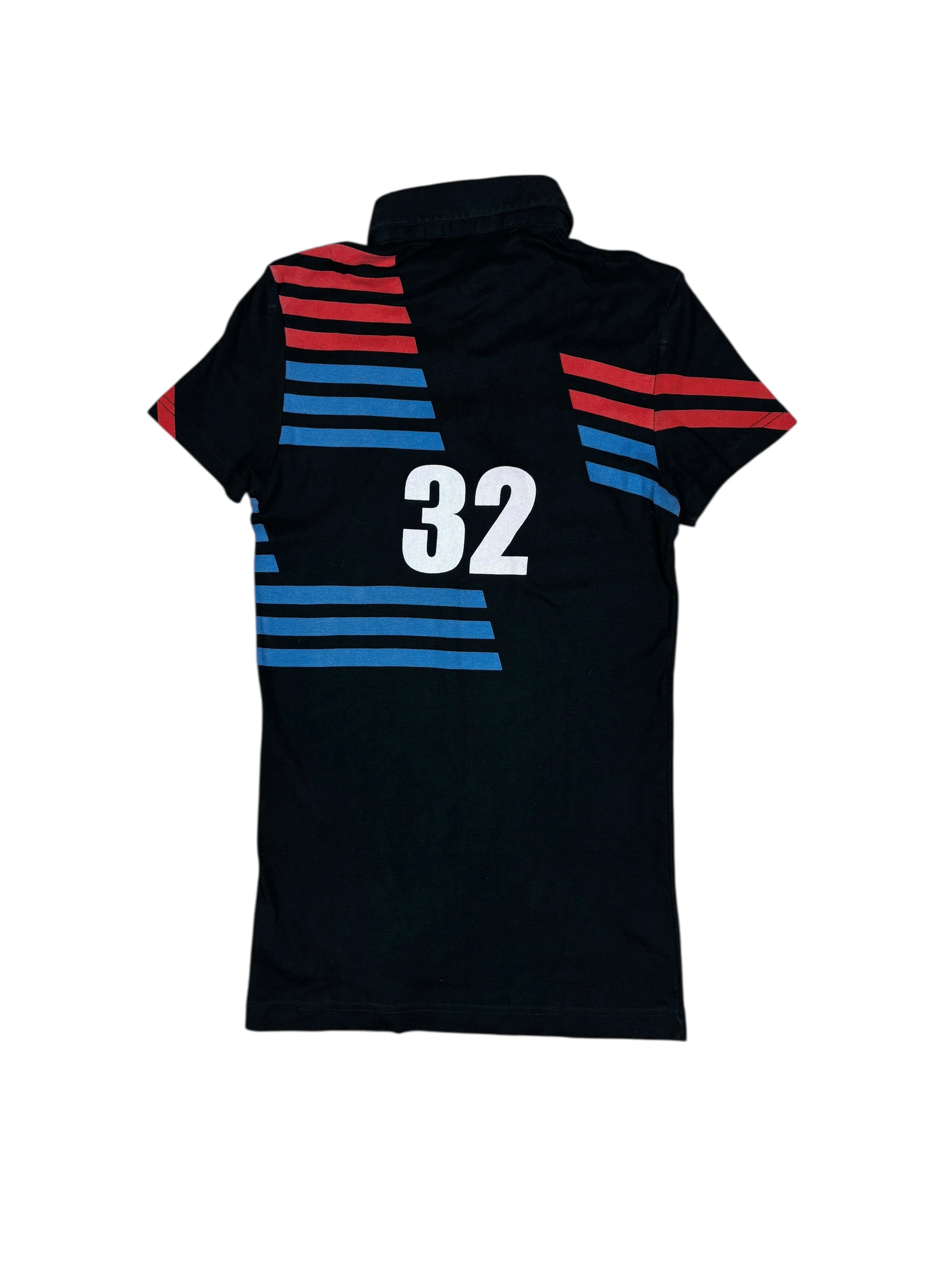 2000s Dolce & Gabbana “Russia” Graphic Polo Shirt