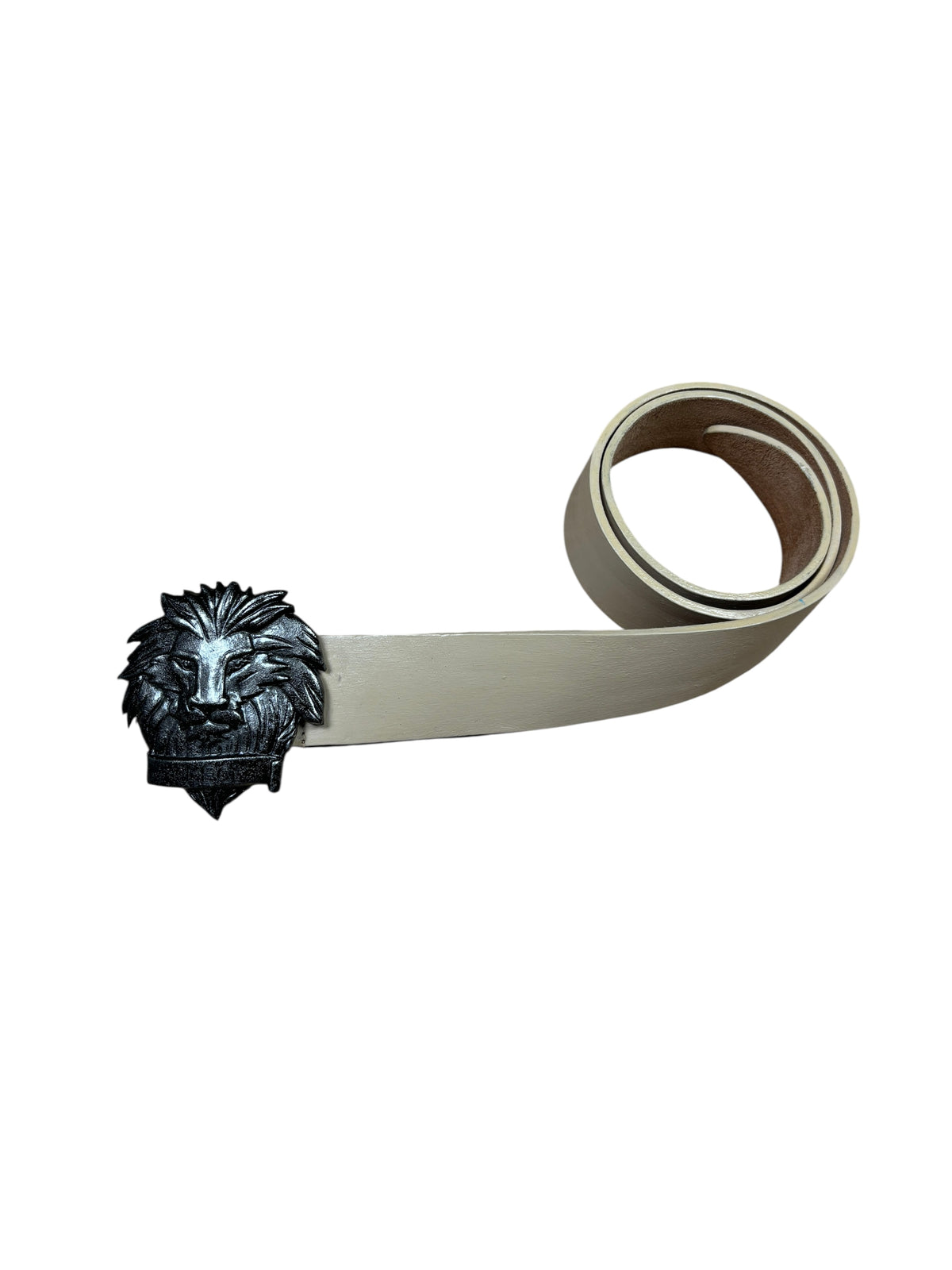 Dolce & Gabbana Lion Buckle Leather Belt